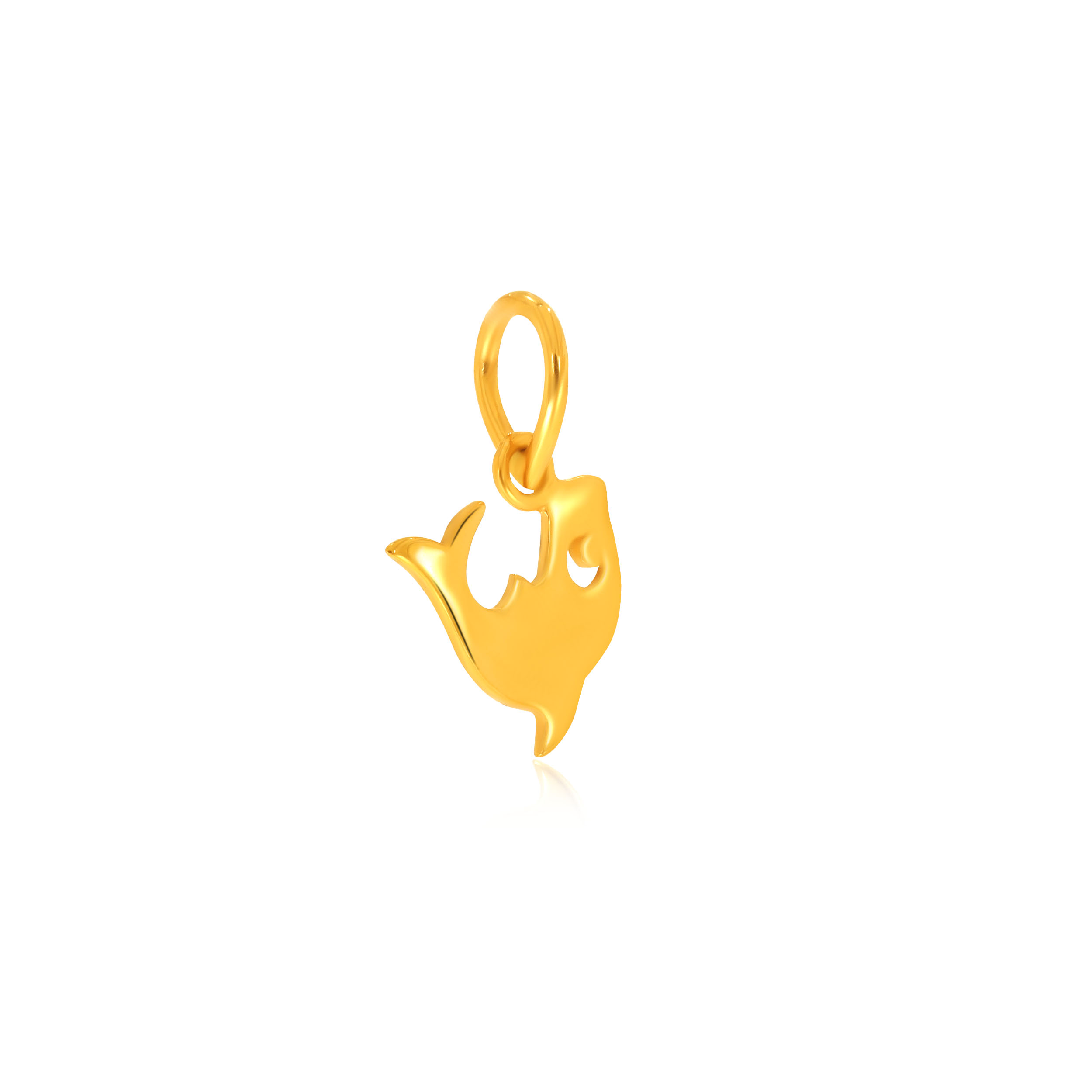 Dancing Dolphin Kids Gold Pendant - Senco Gold and Diamonds