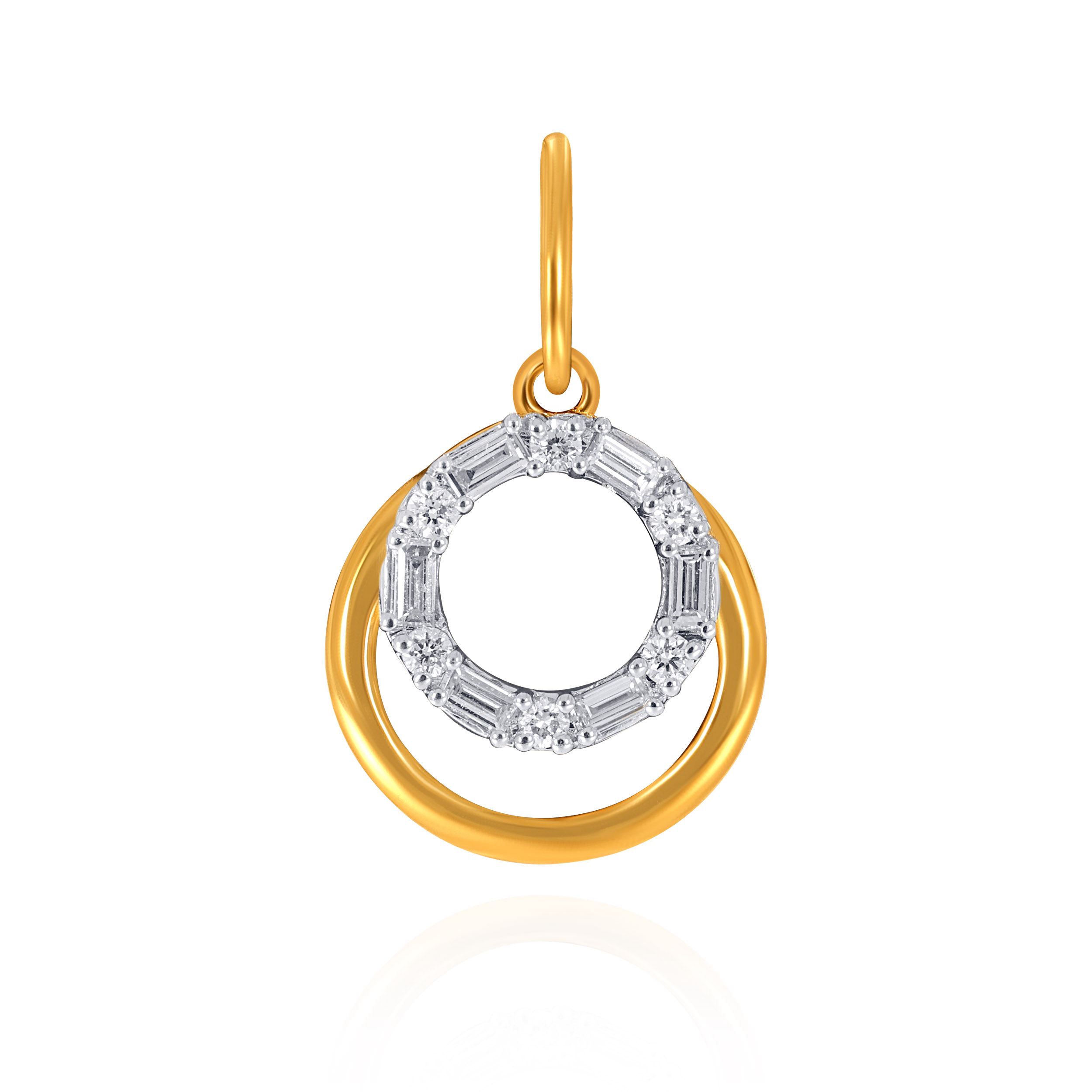Elite Halo Diamond Pendant - Senco Gold and Diamonds