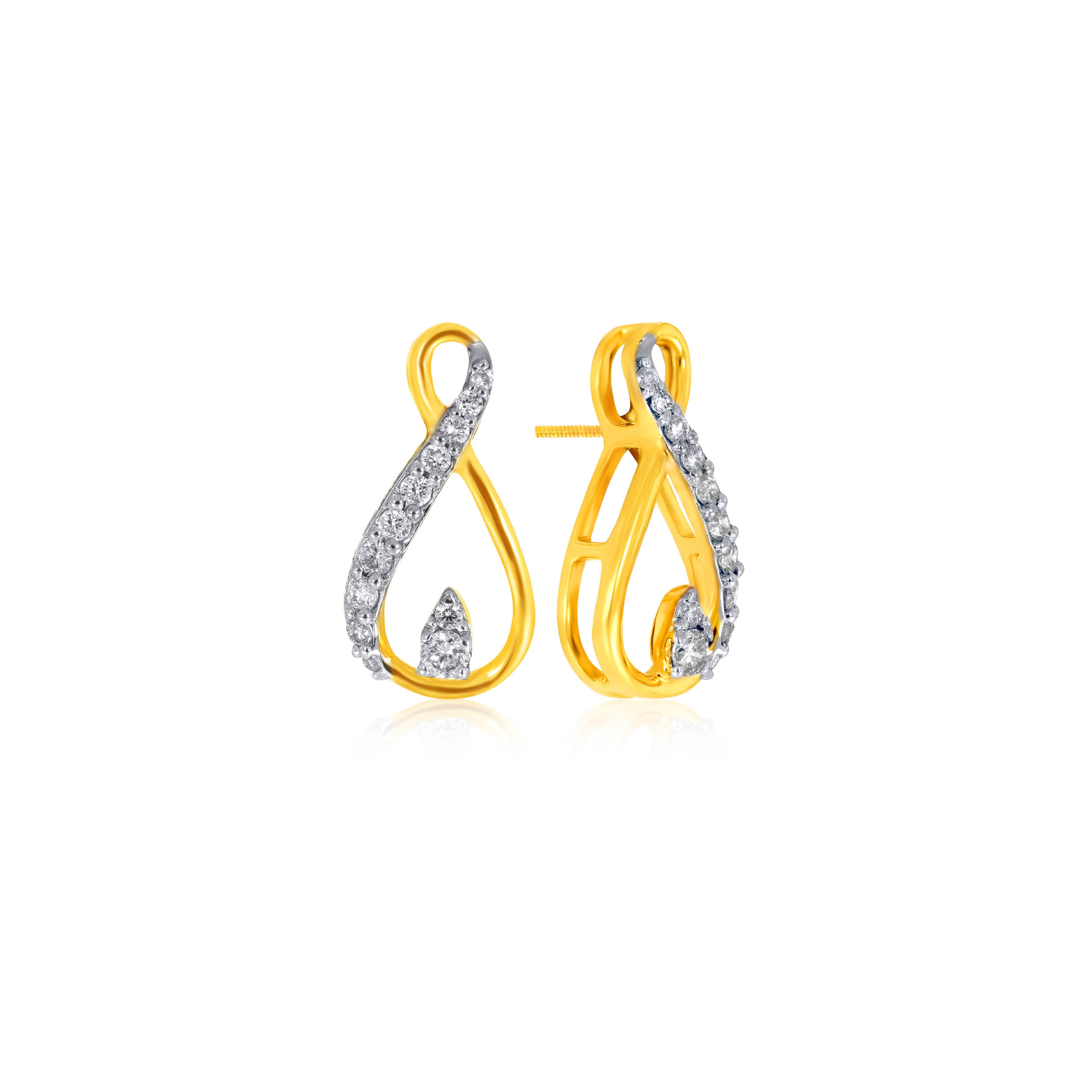 Infinite Shine Diamond Studs - Senco Gold and Diamonds