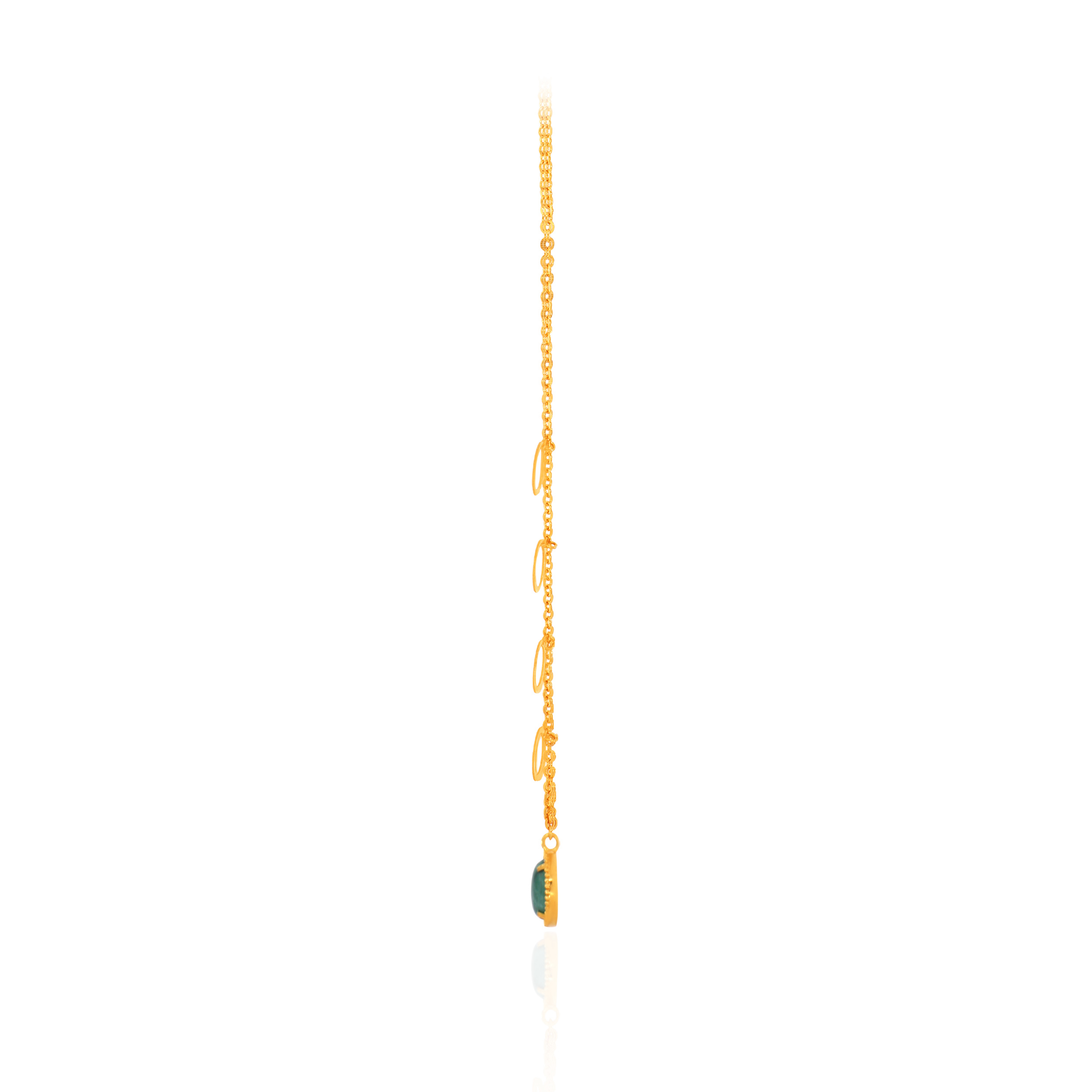 Elegant Orbs Gold Chain - Senco Gold and Diamonds