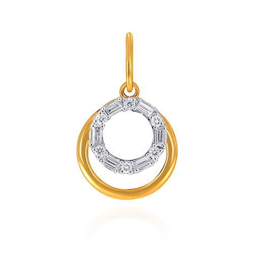 Elite Halo Diamond Pendant - Senco Gold and Diamonds