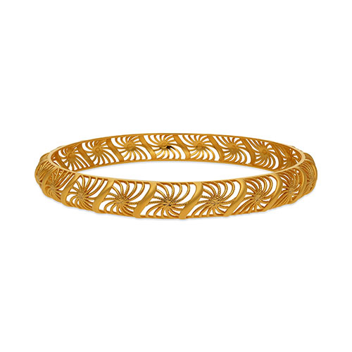 Twirl of Light Gold Churi - Senco Gold and Diamonds