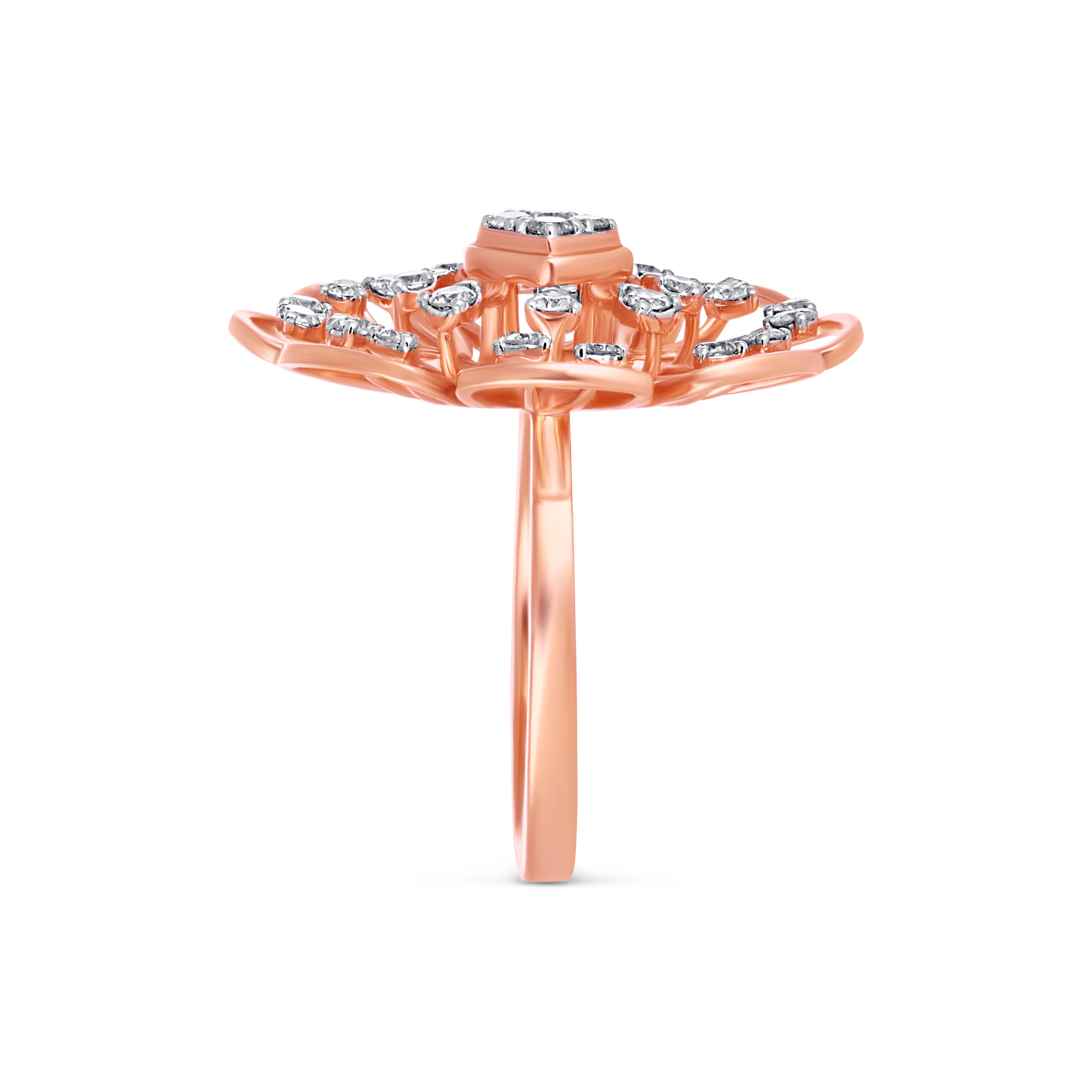 Mandala Aura Diamond Ring alternate view 1