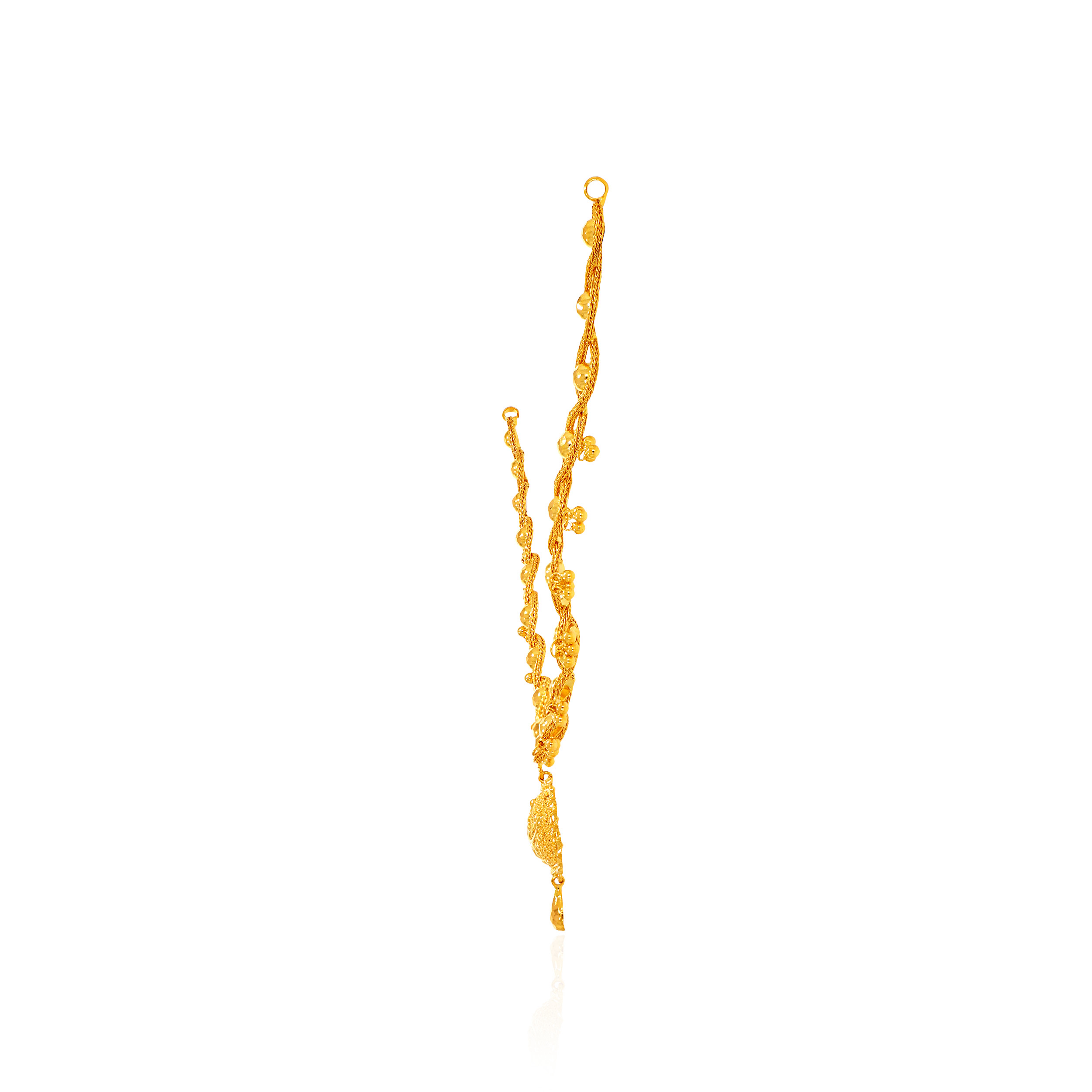 Petal Loop Gold Necklace - Senco Gold and Diamonds