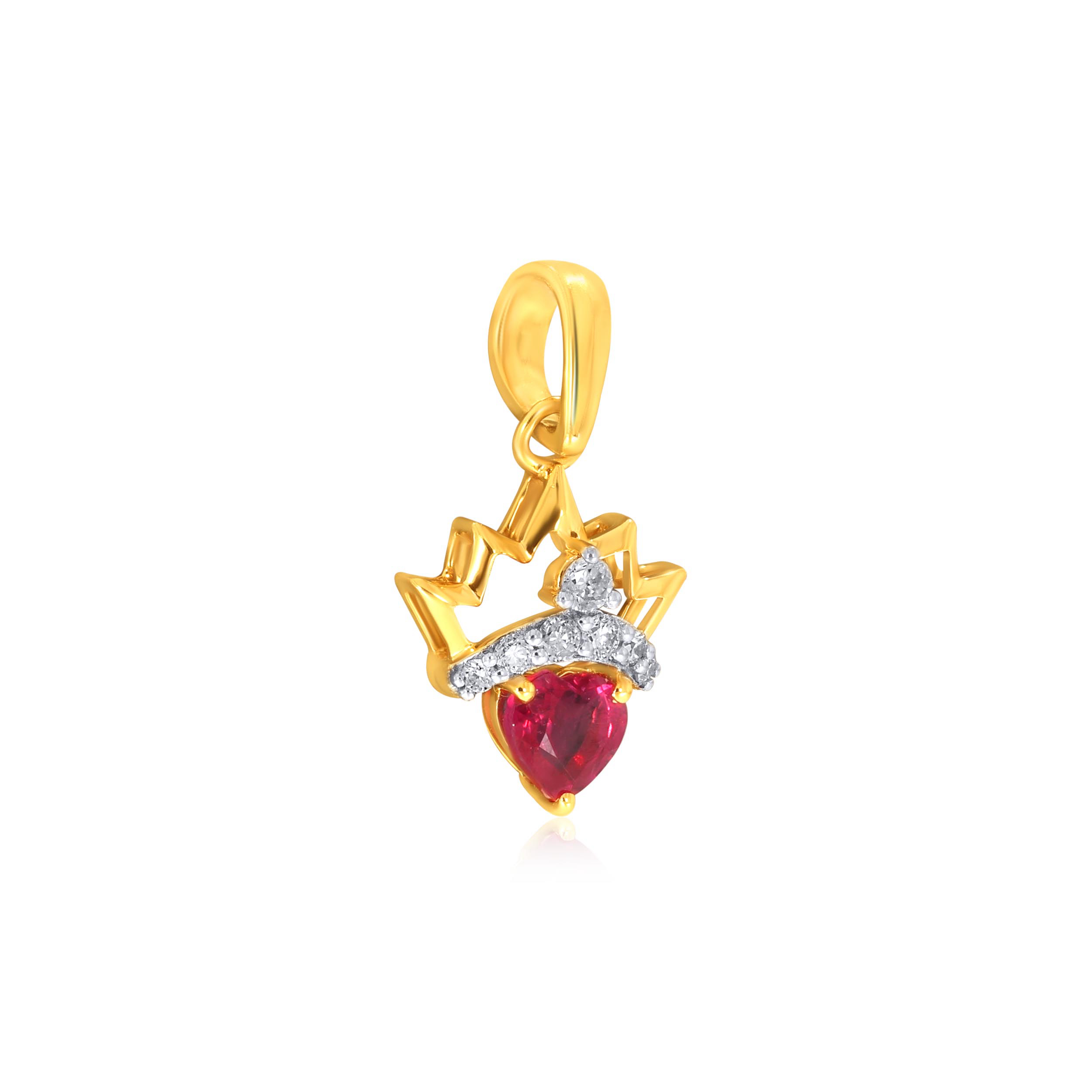 Queen of Heart Diamond Pendant - Senco Gold and Diamonds