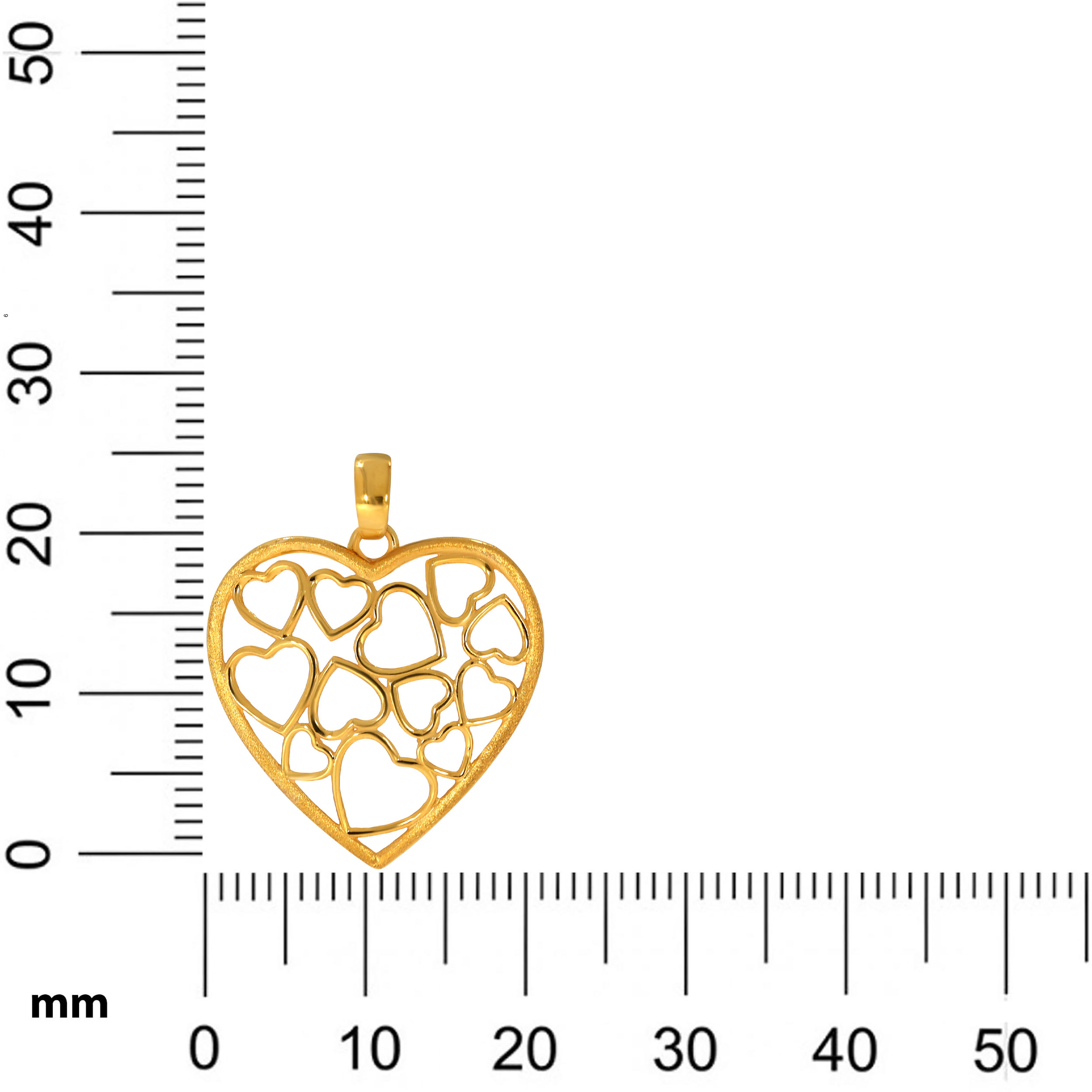 22K Yellow Gold Fancy Pendant-GPN-D000748040 - Senco Gold and Diamonds