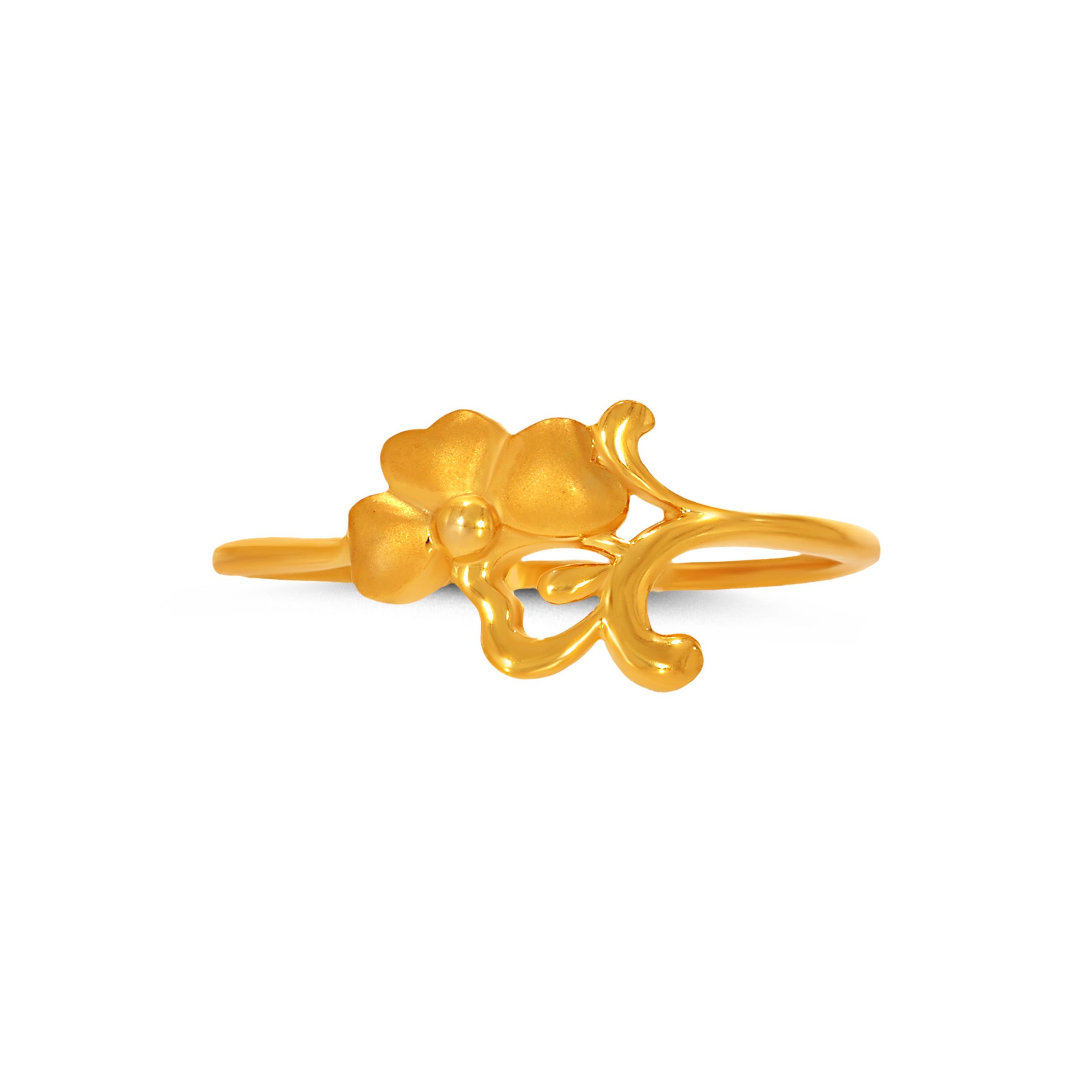 Heartblossom Gold Ring alternate view 1