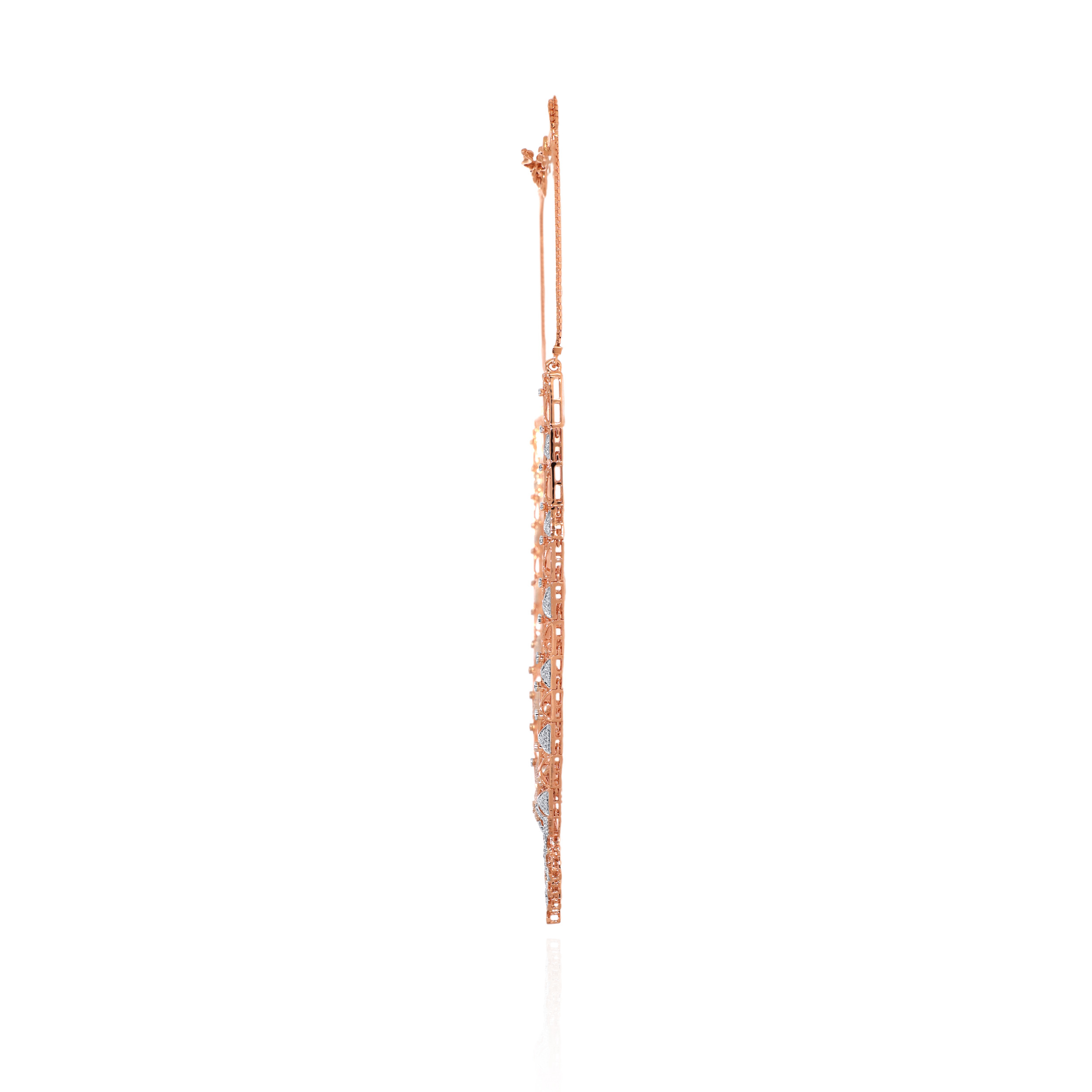 Aureline Drape Diamond Necklace - Senco Gold and Diamonds