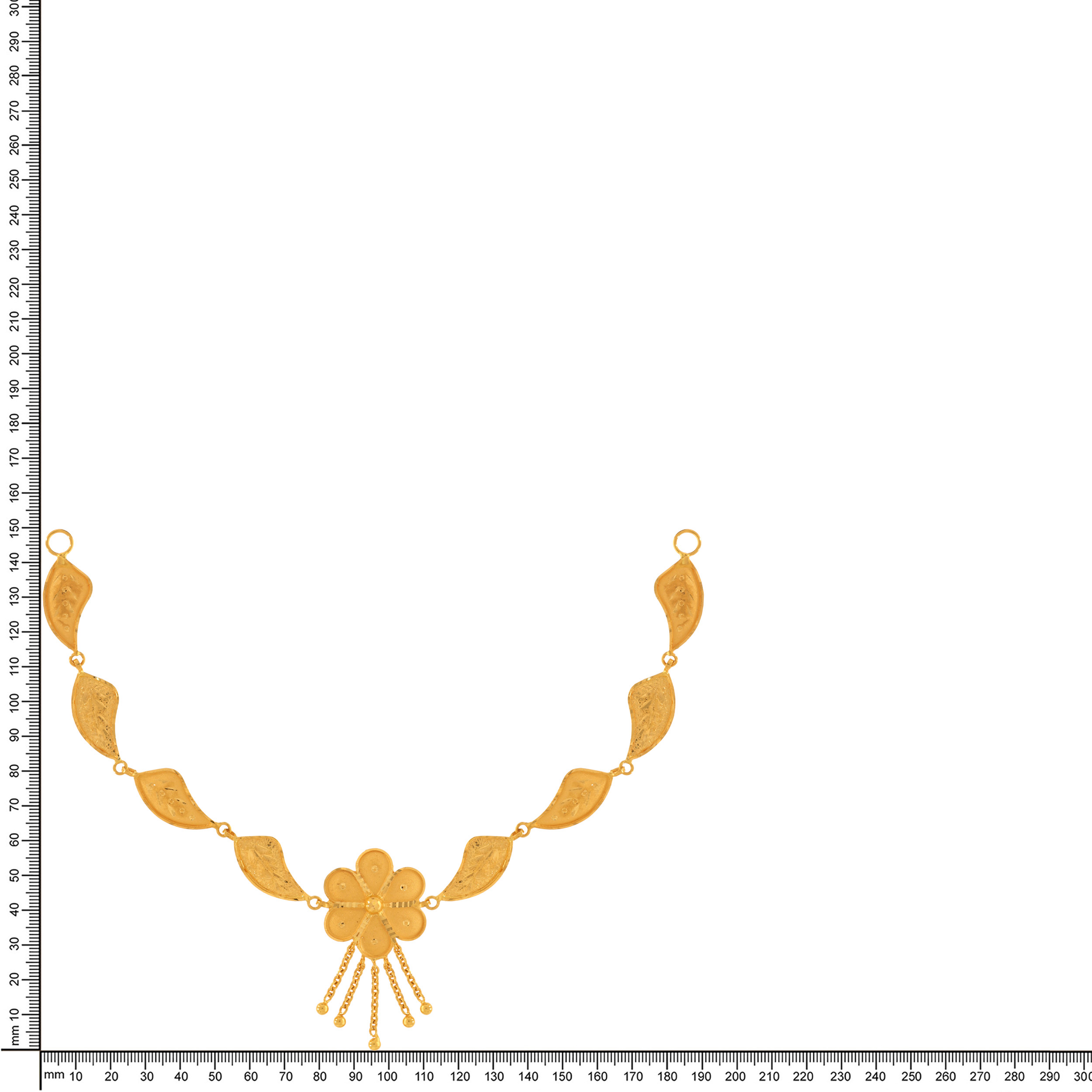 Flora Trail Gold Necklace - Senco Gold and Diamonds