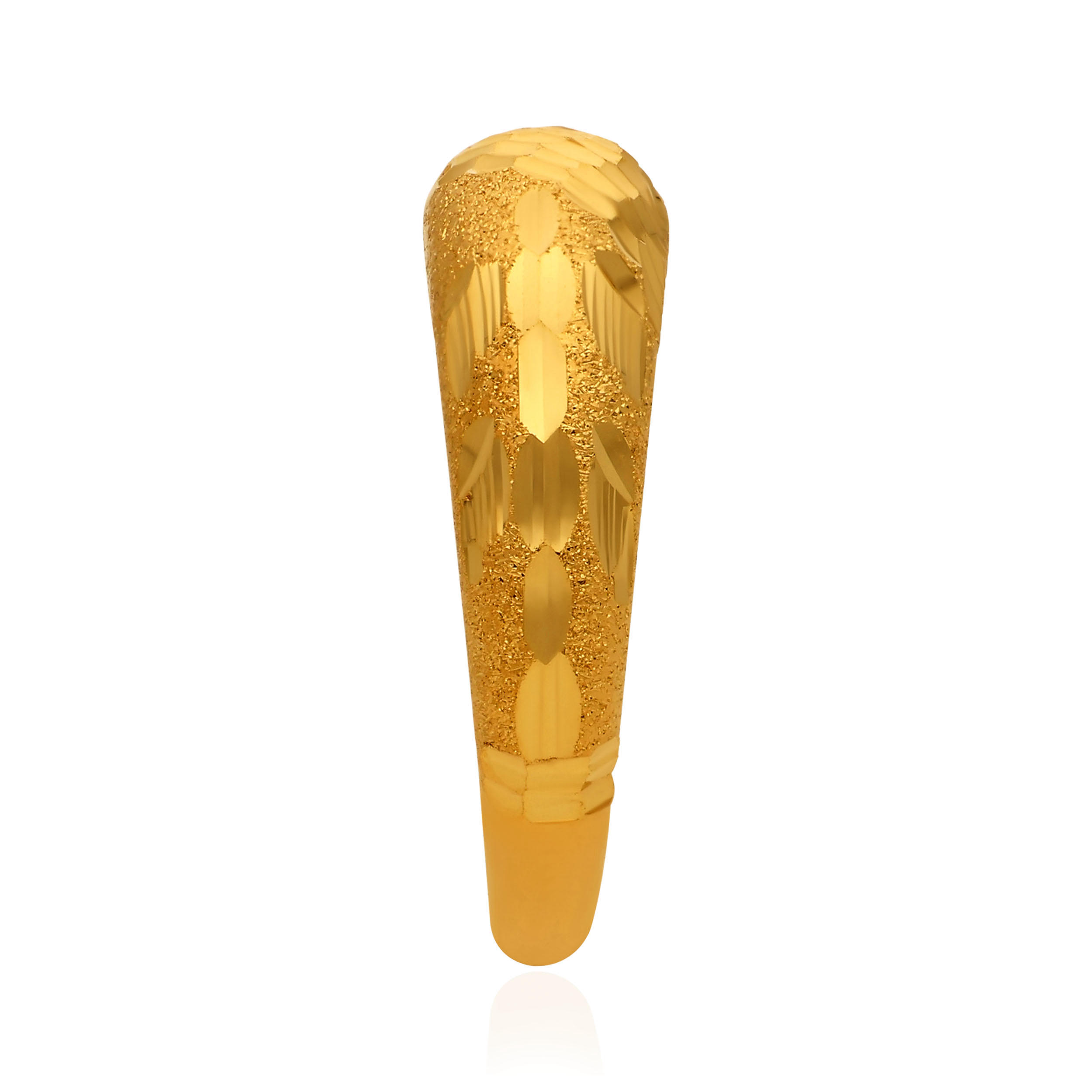 Sculpted Shine Gold Ring - Senco Gold and Diamonds