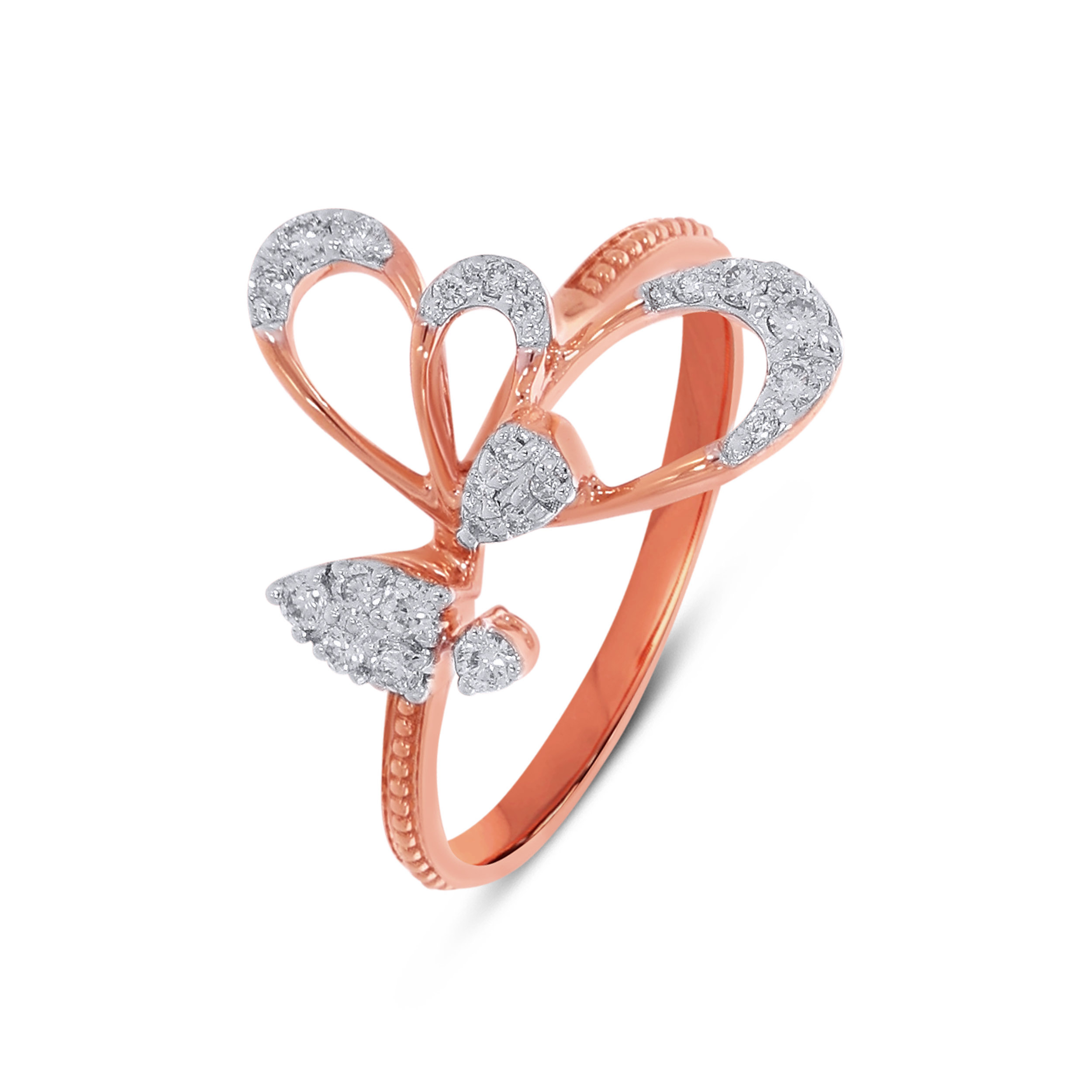 Poised Butterfly Diamond Ring - Senco Gold and Diamonds