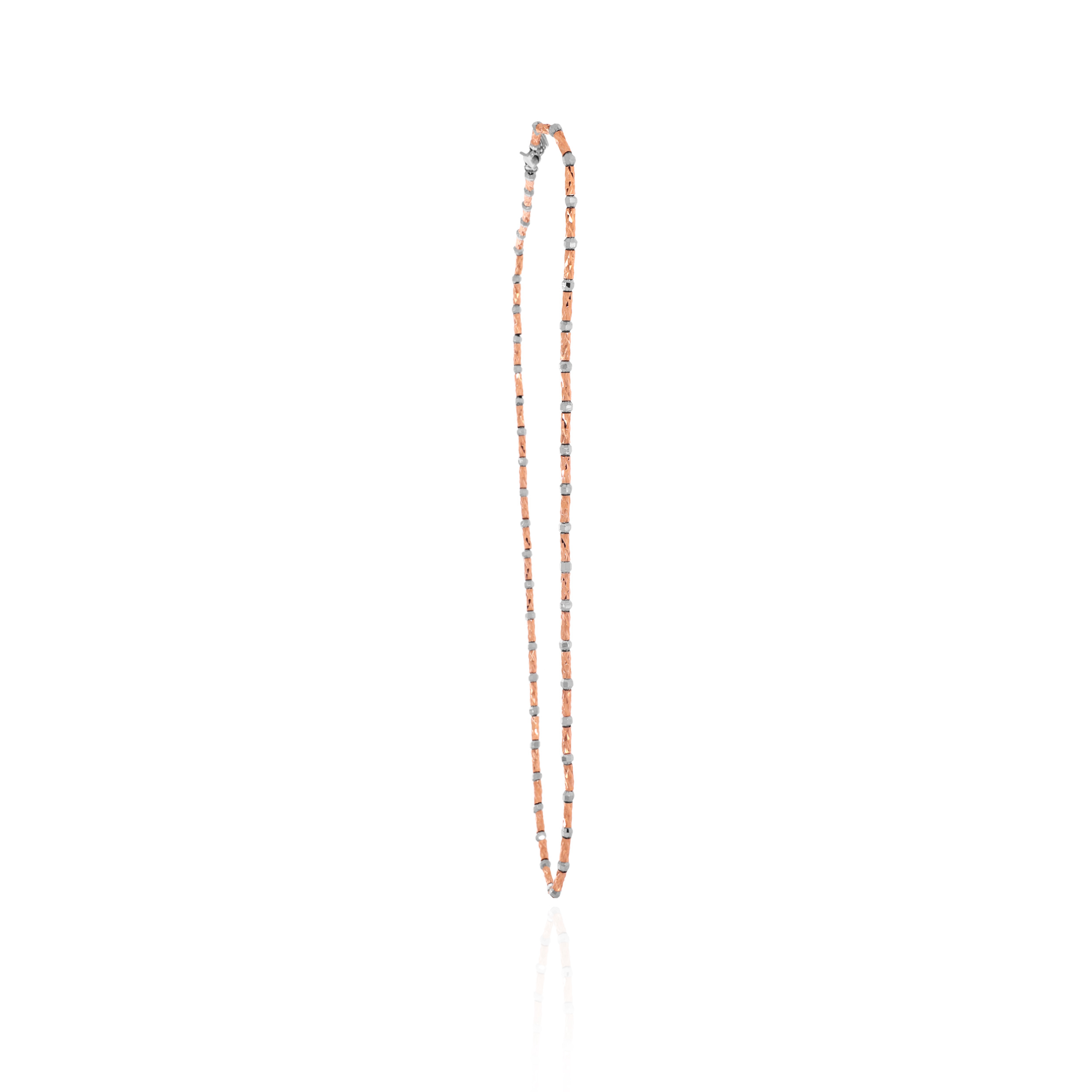 Rei Elegant Platinum Gold Necklace - Senco Gold and Diamonds