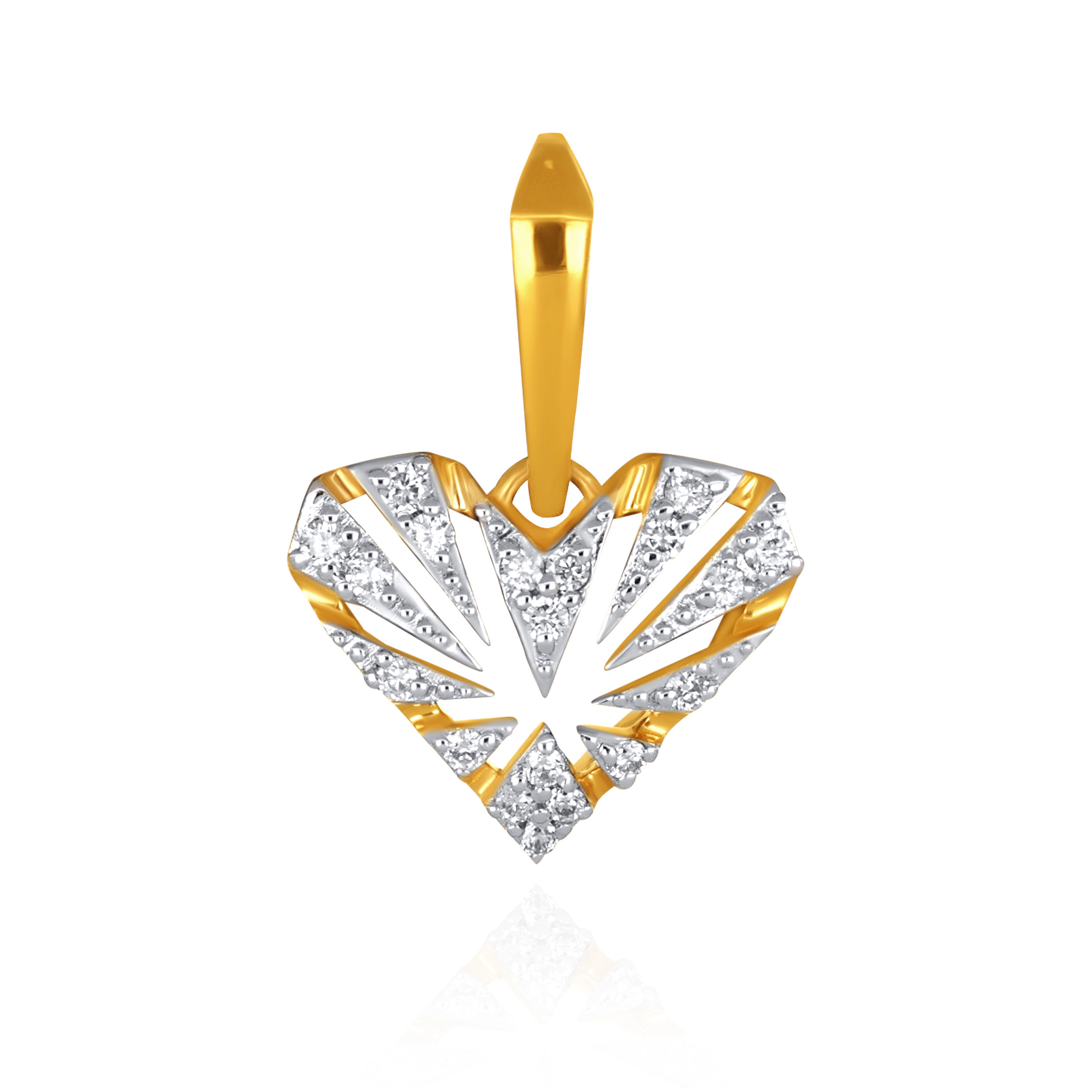 Heart of Starlight Diamond Pendant - Senco Gold and Diamonds
