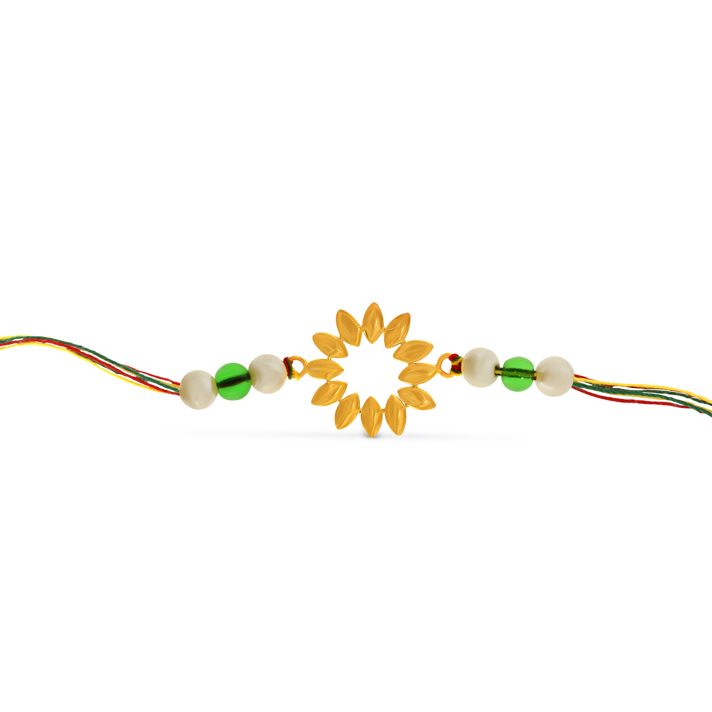 Sunburst Gold Rakhi - Senco Gold and Diamonds