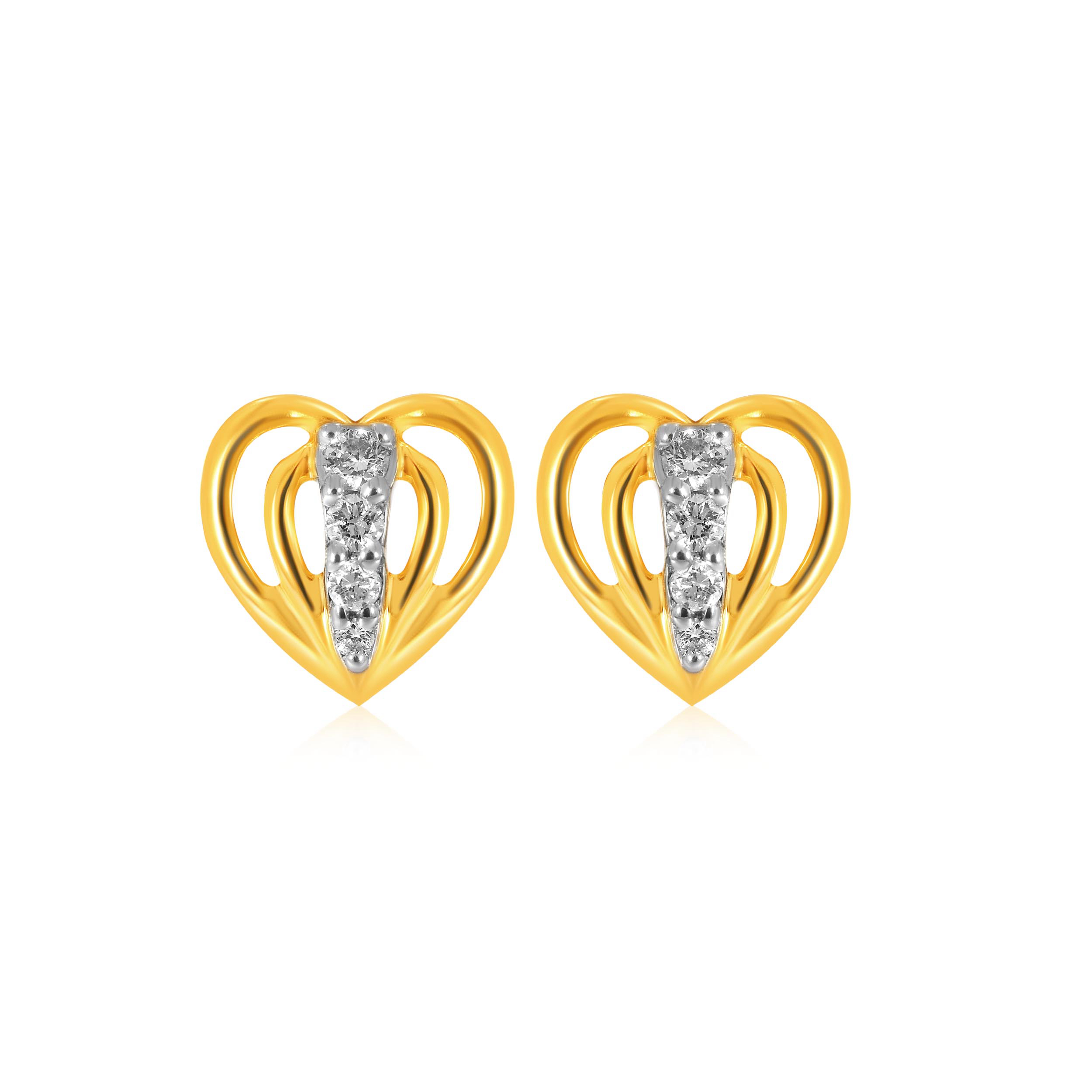 Tender Love Diamond Studs - Senco Gold and Diamonds