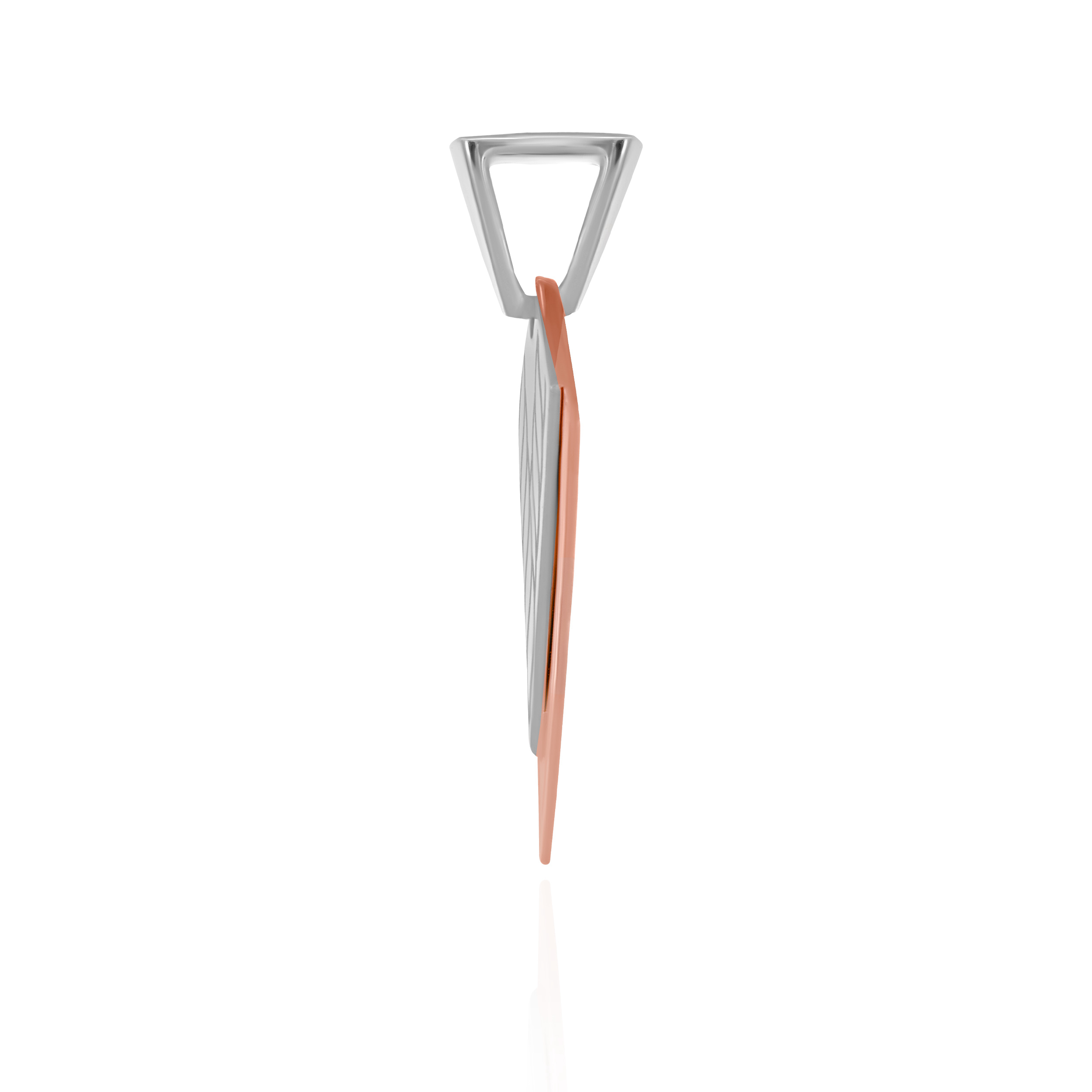Prism Edge Men's Platinum Pendant - Senco Gold and Diamonds