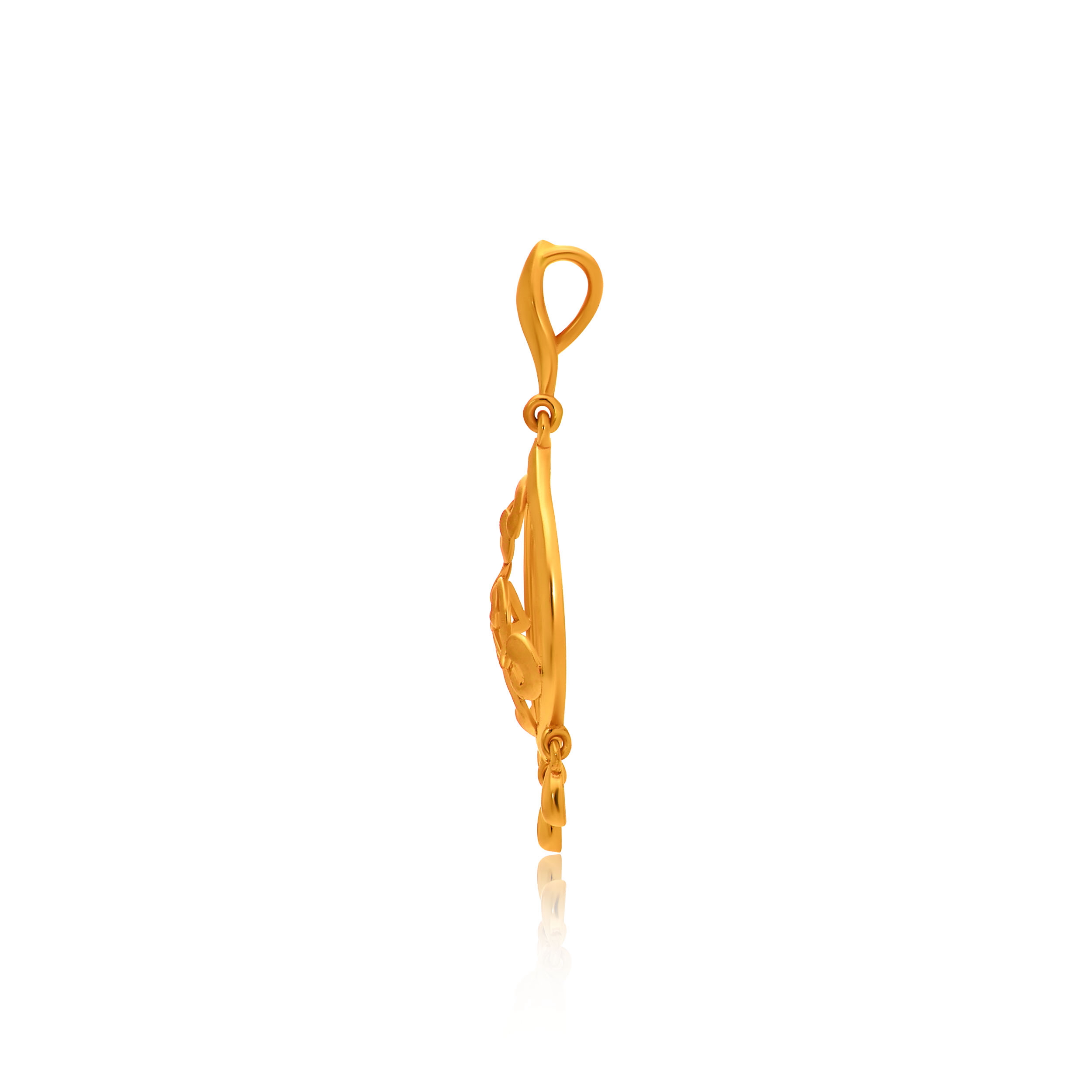 Harmonic Elegance Gold Pendant - Senco Gold and Diamonds