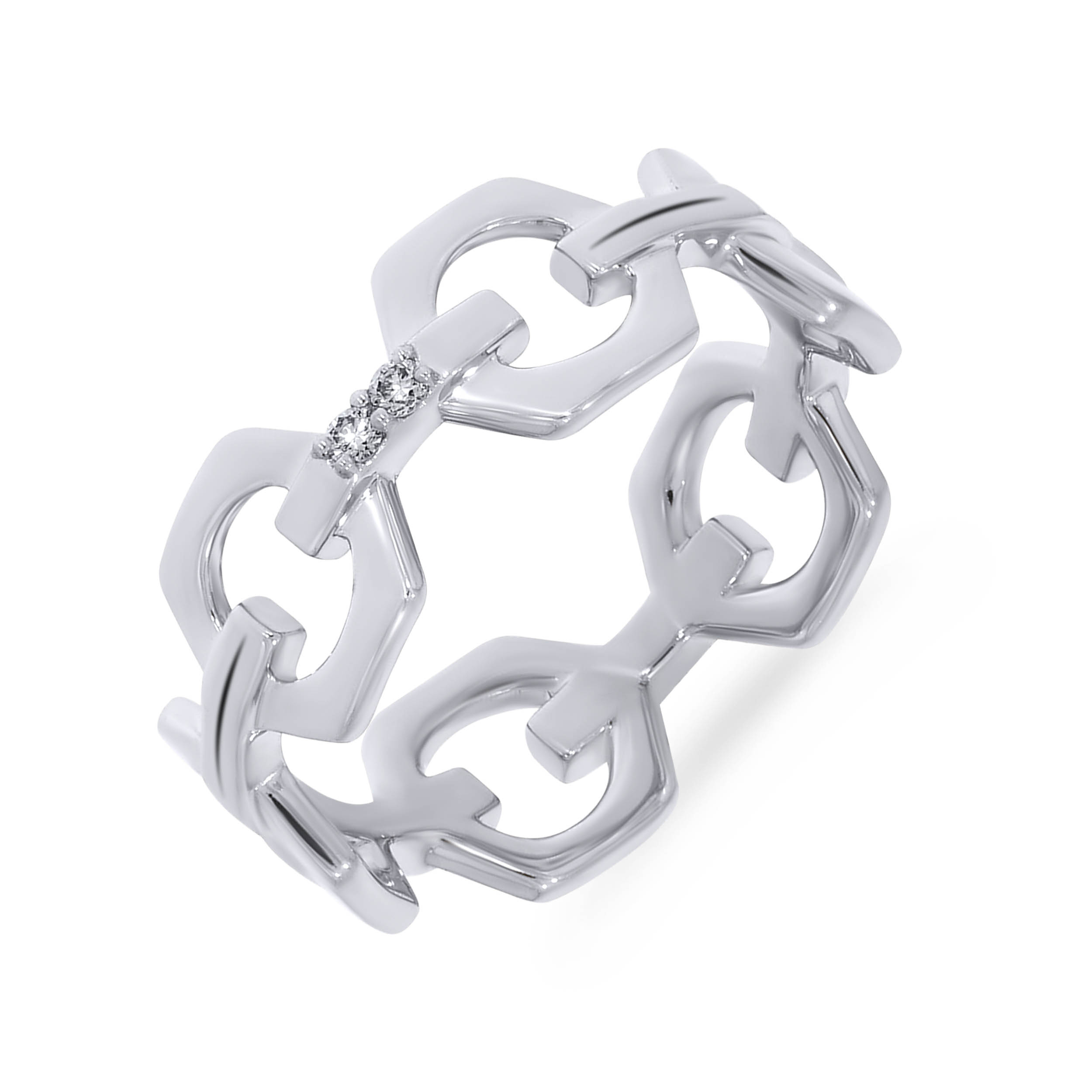 Robust Attachment Men Platinum Ring - Senco Gold and Diamonds
