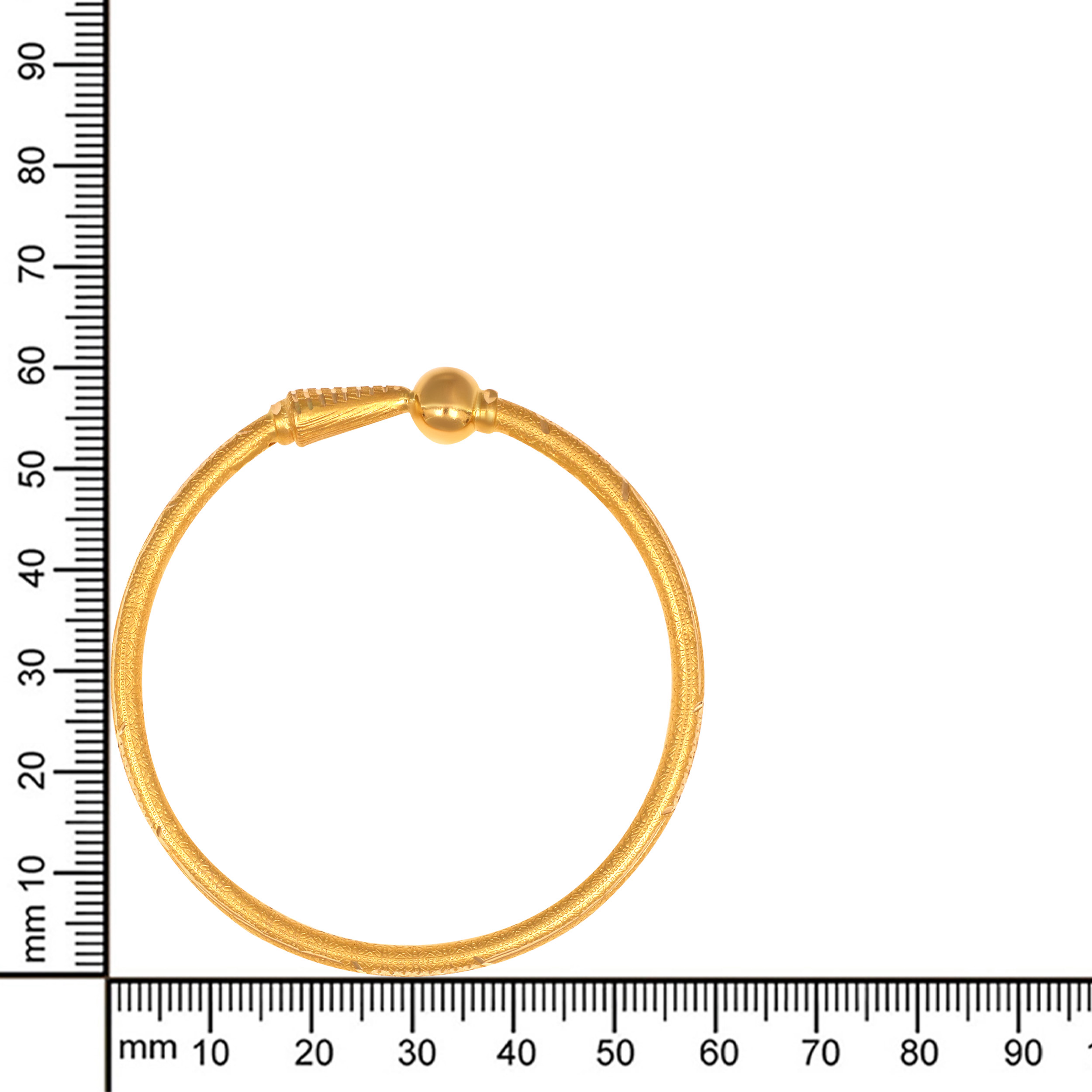 Radiant Legacy Gold Bangle - Senco Gold and Diamonds