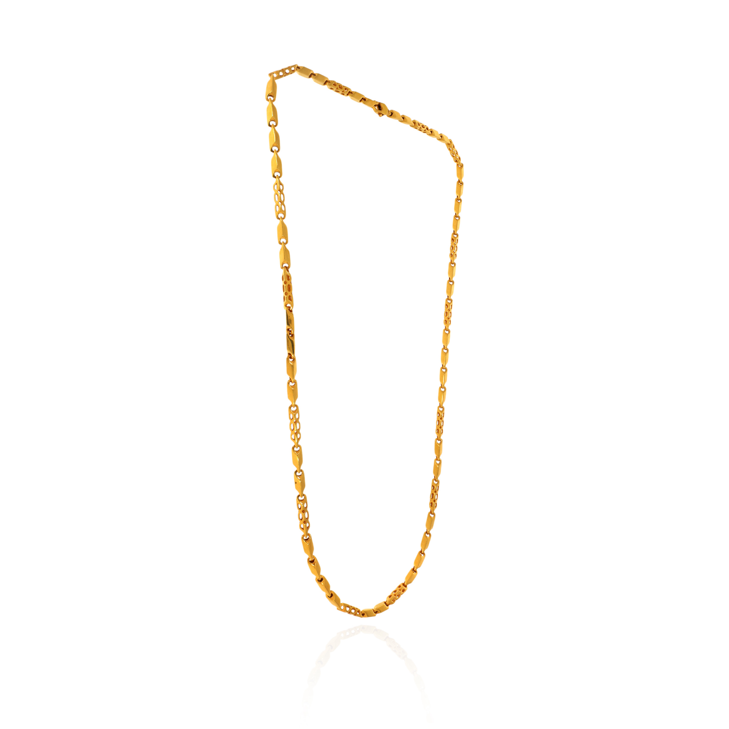 Eterna Figaro Men's Gold Chain - Senco Gold and Diamonds