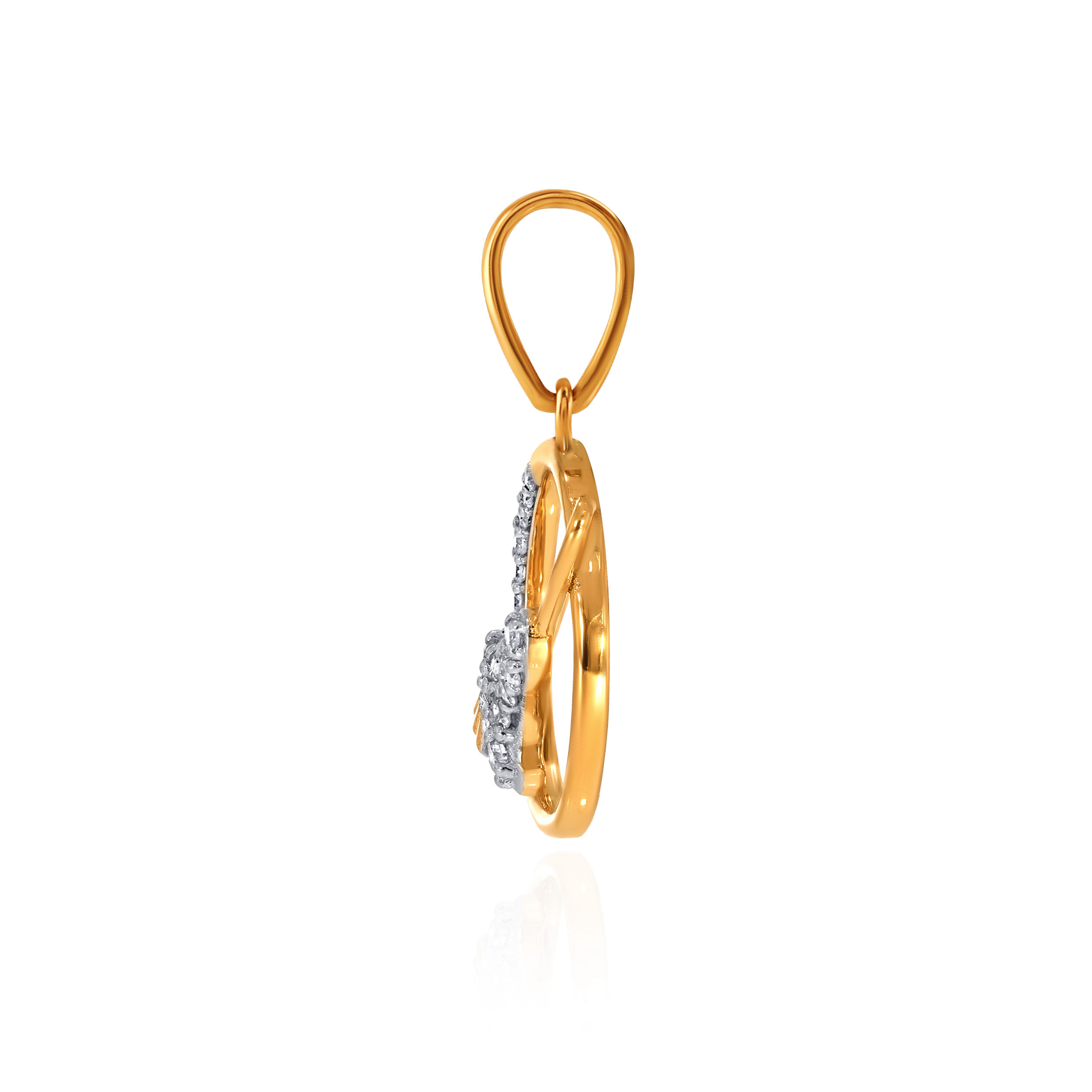  Orbital Dream Diamond Pendant - Senco Gold and Diamonds