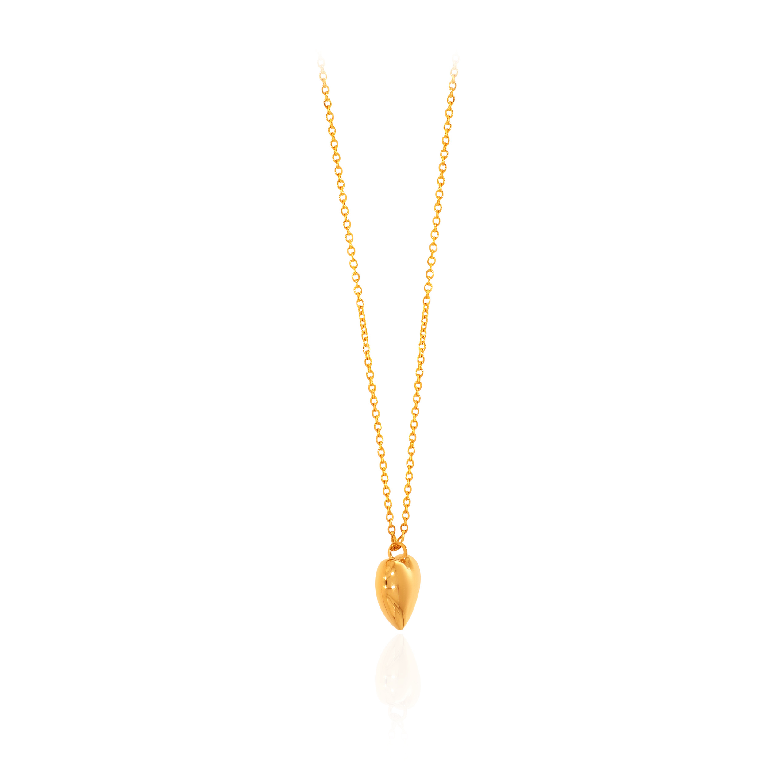 18K Yellow Gold Chain Pendant-GPN-D000758151 - Senco Gold and Diamonds