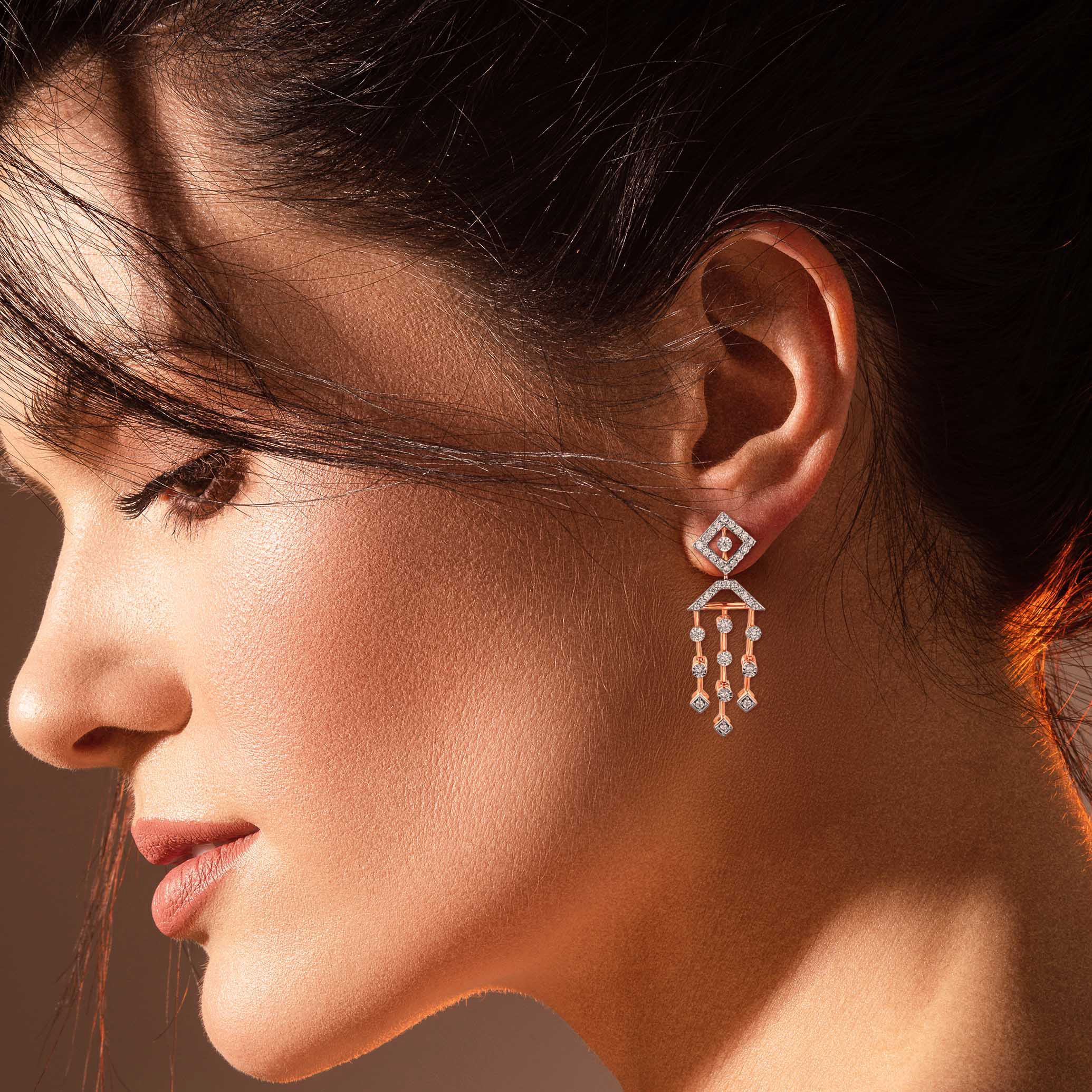 Radiant Rhapsody Diamond Earrings - Senco Gold and Diamonds