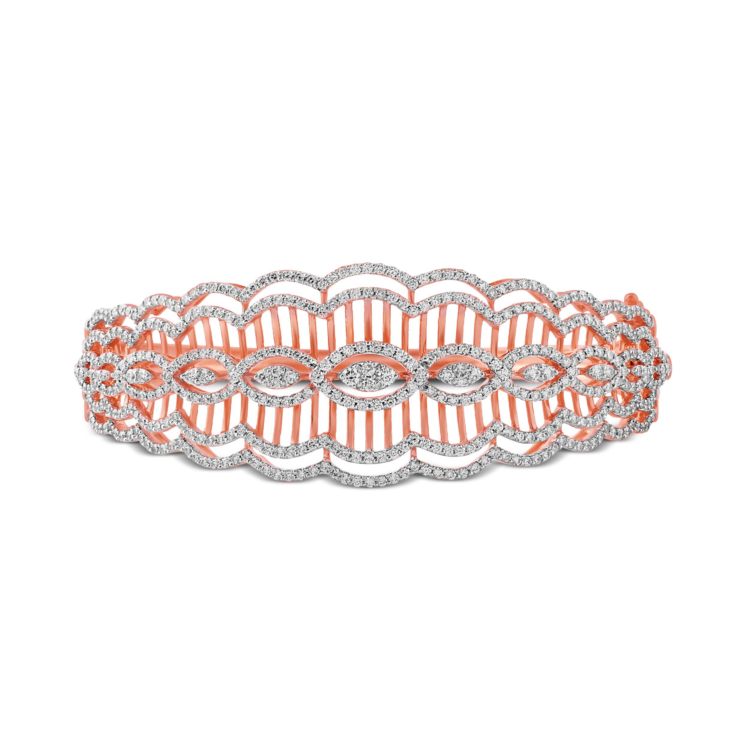 Lustrous Marquise Diamond Bracelet - Senco Gold and Diamonds