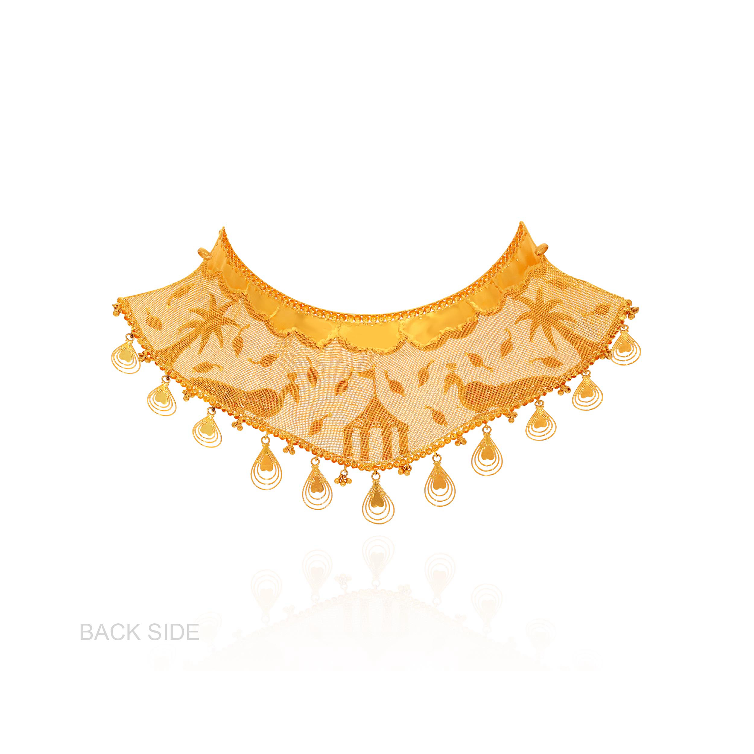 Regal Muse Gold Choker - Senco Gold and Diamonds