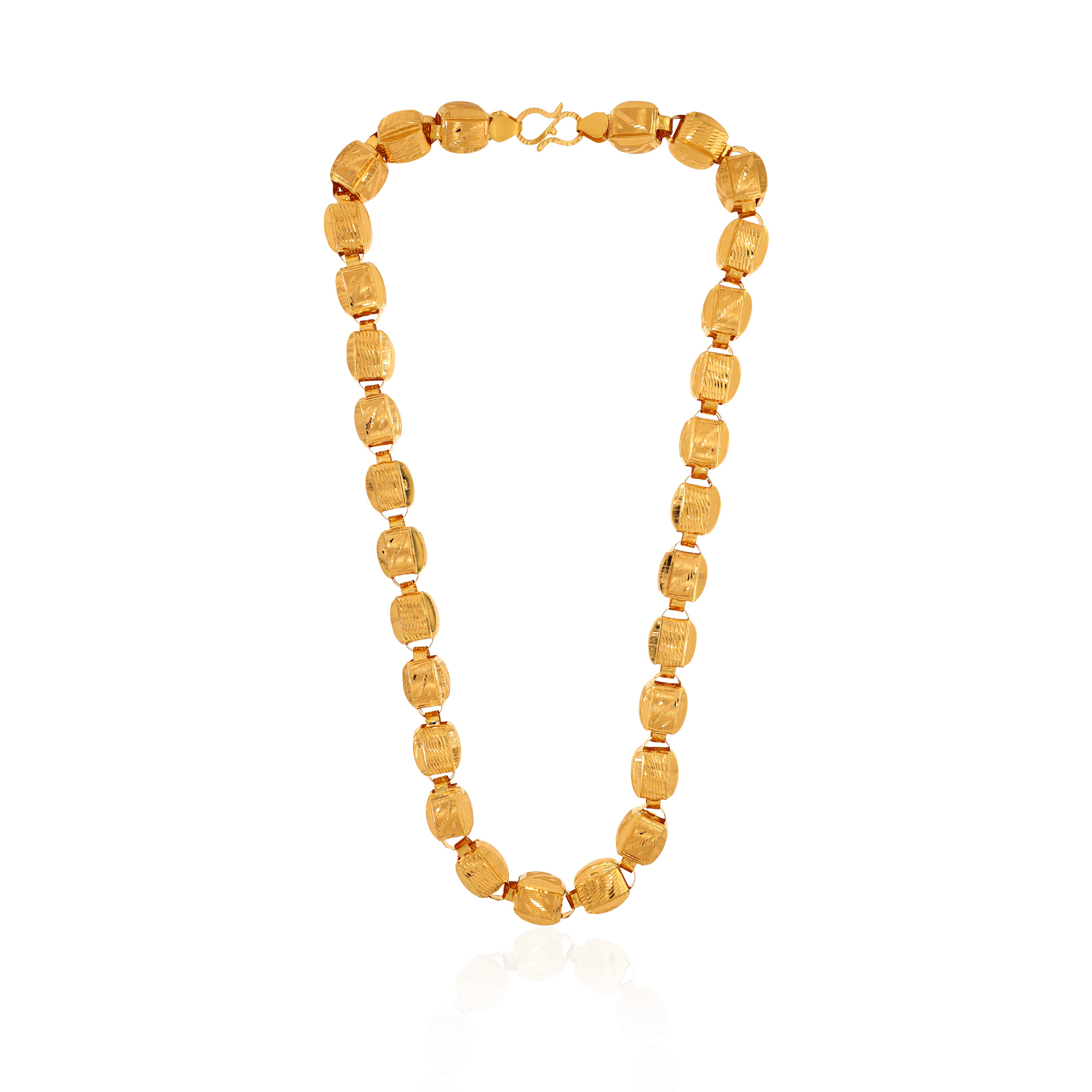 Kingly Gleam Men Gold Chain - Senco Gold and Diamonds
