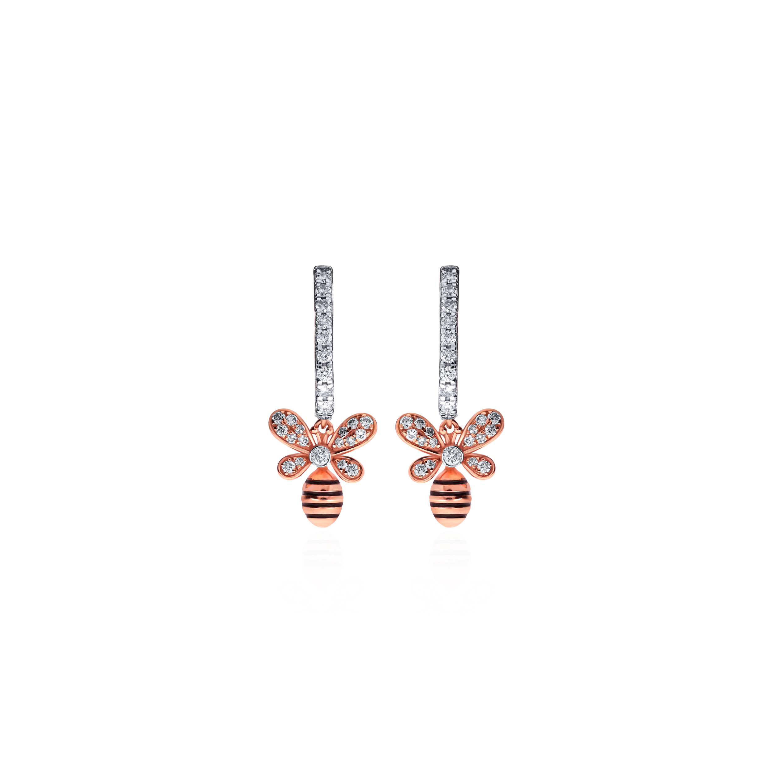 Dangling Sweetness Diamond Drop Earrings - Senco Gold and Diamonds