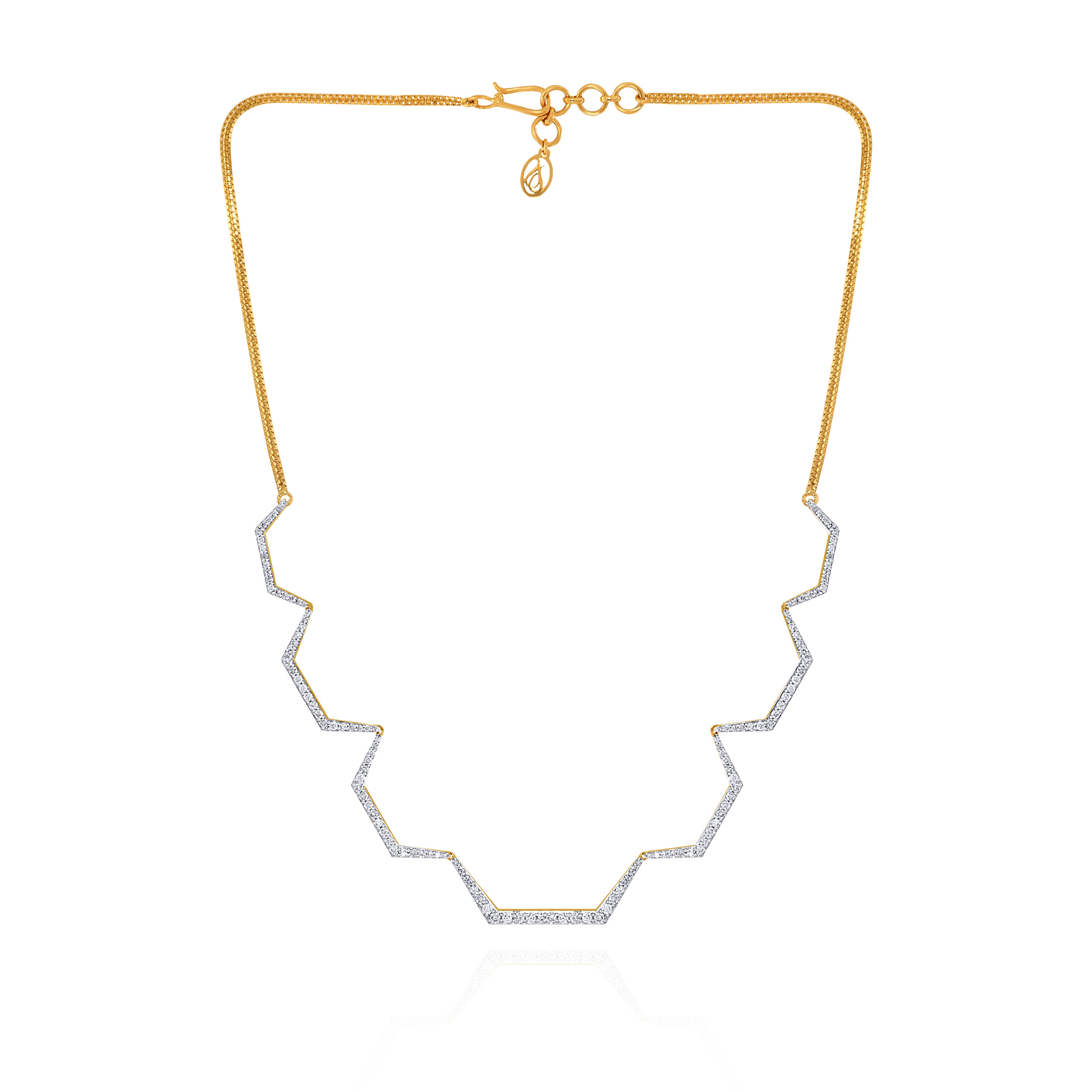 Kinetic Sparkle Diamond Necklace - Senco Gold and Diamonds