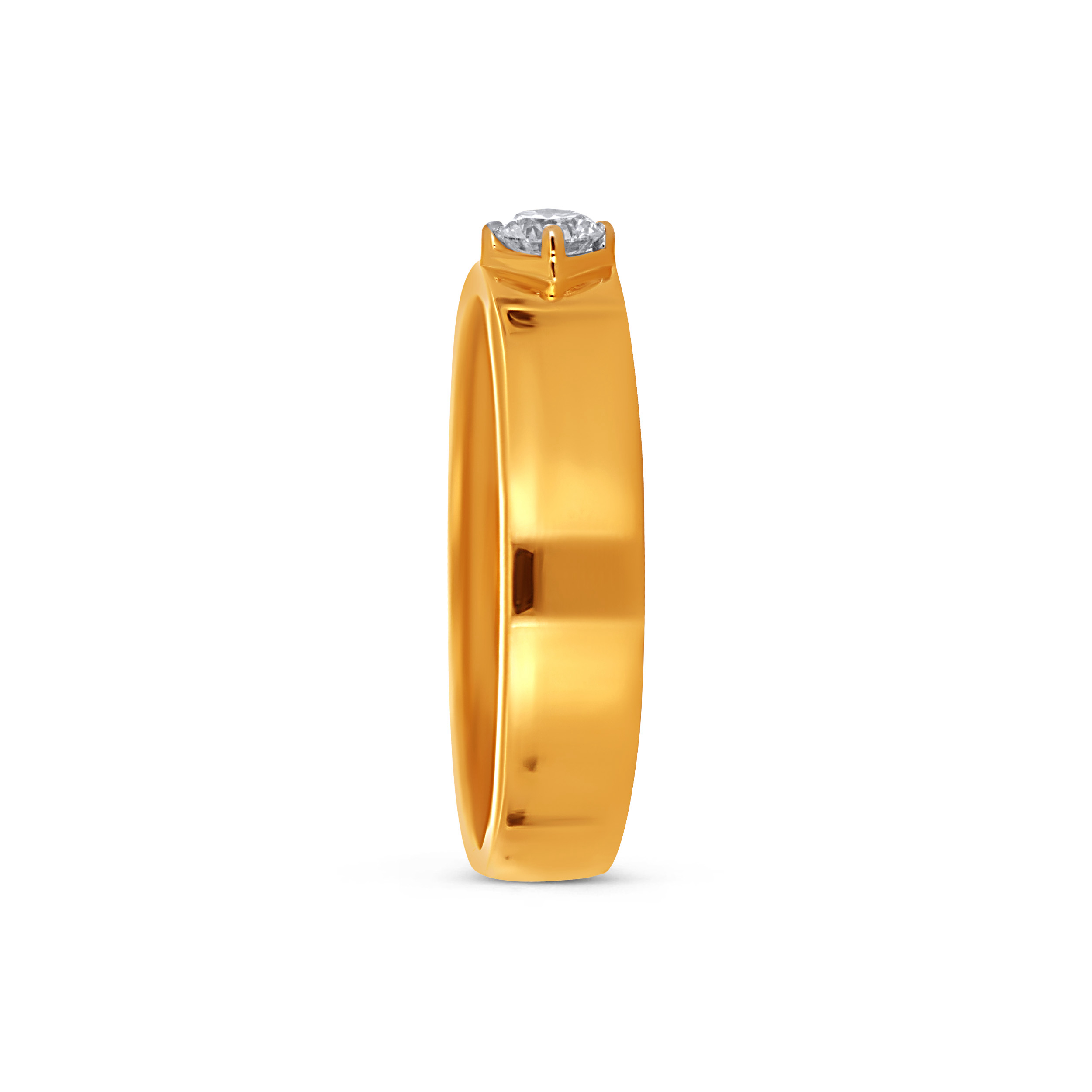 Eminence Men's Solitaire Diamond Ring alternate view 2