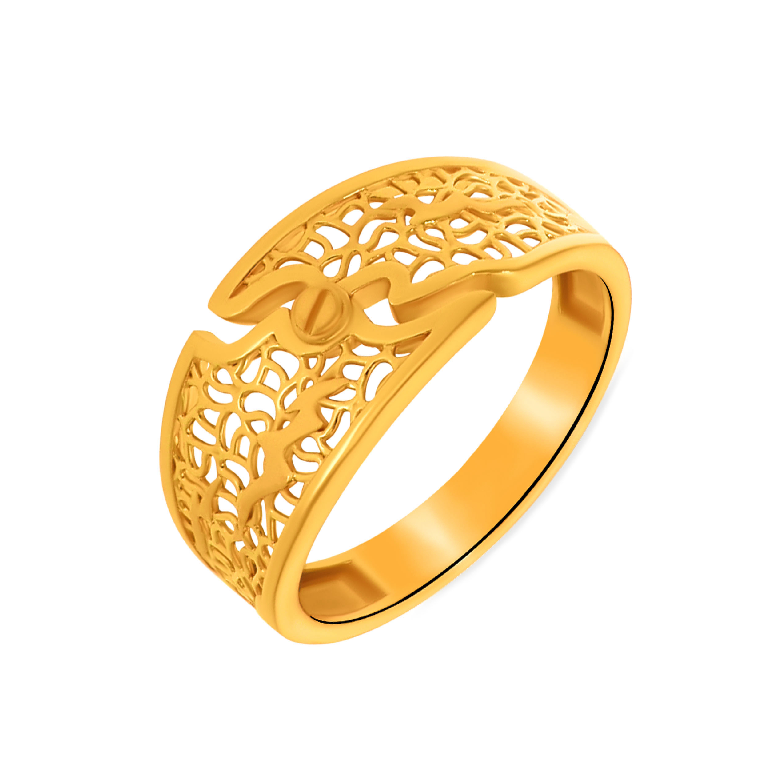 22K Yellow Gold Ring-GLR-SAD0005617 - Senco Gold and Diamonds
