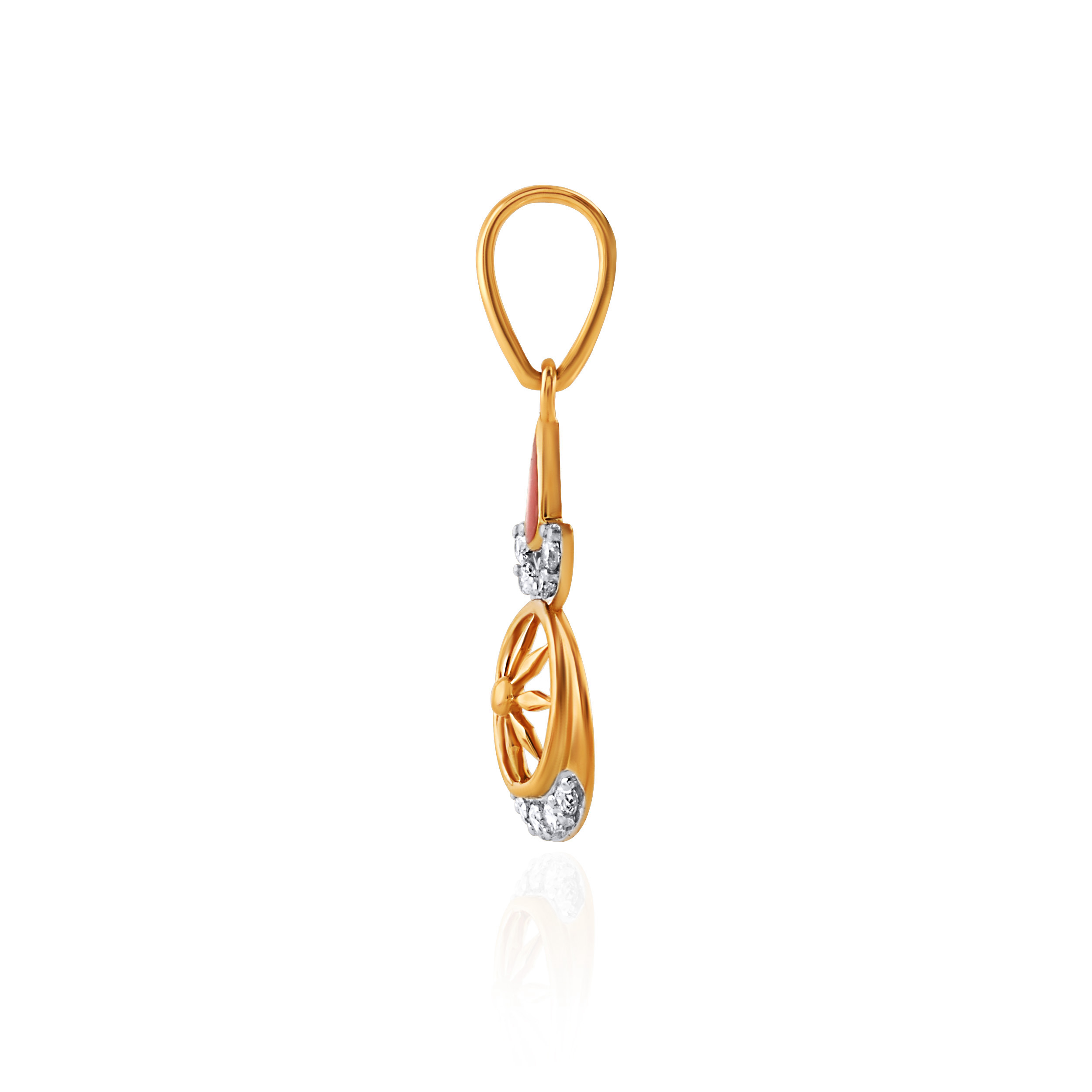 Aura of Light Sun Diamond Pendant - Senco Gold and Diamonds