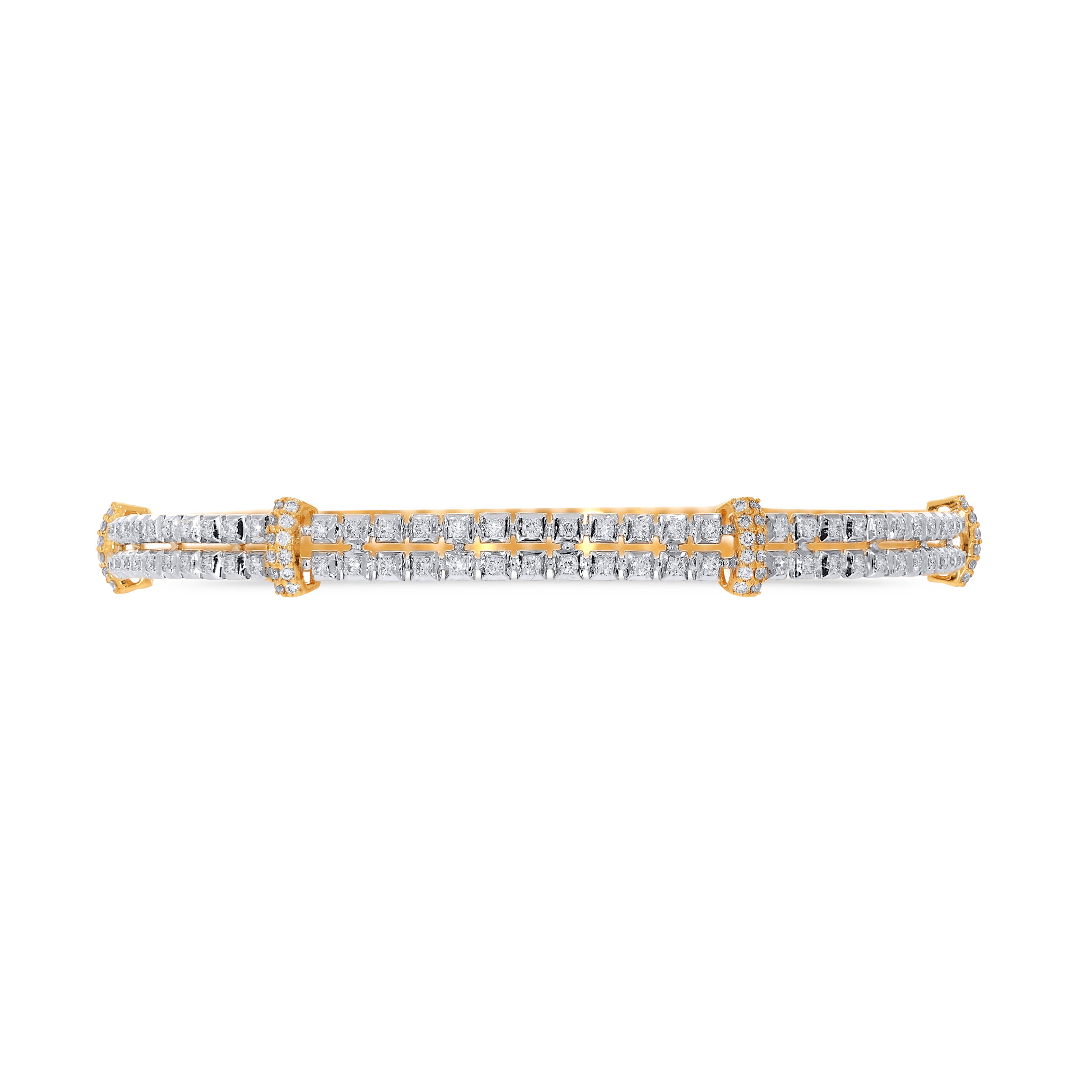 Luminous Lines Diamond Bangle - Senco Gold and Diamonds