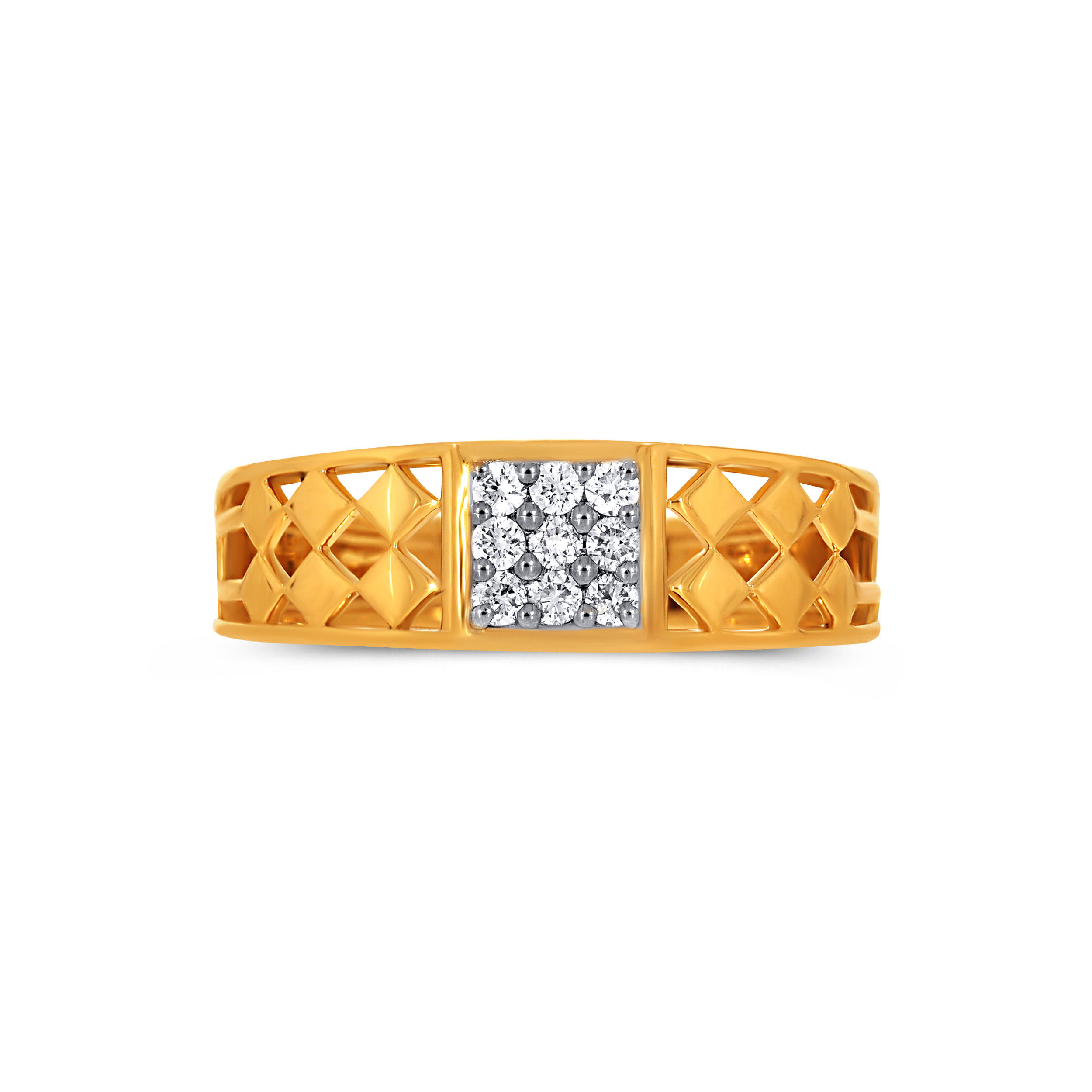Rhombus Craft Men’s Diamond Ring - Senco Gold and Diamonds