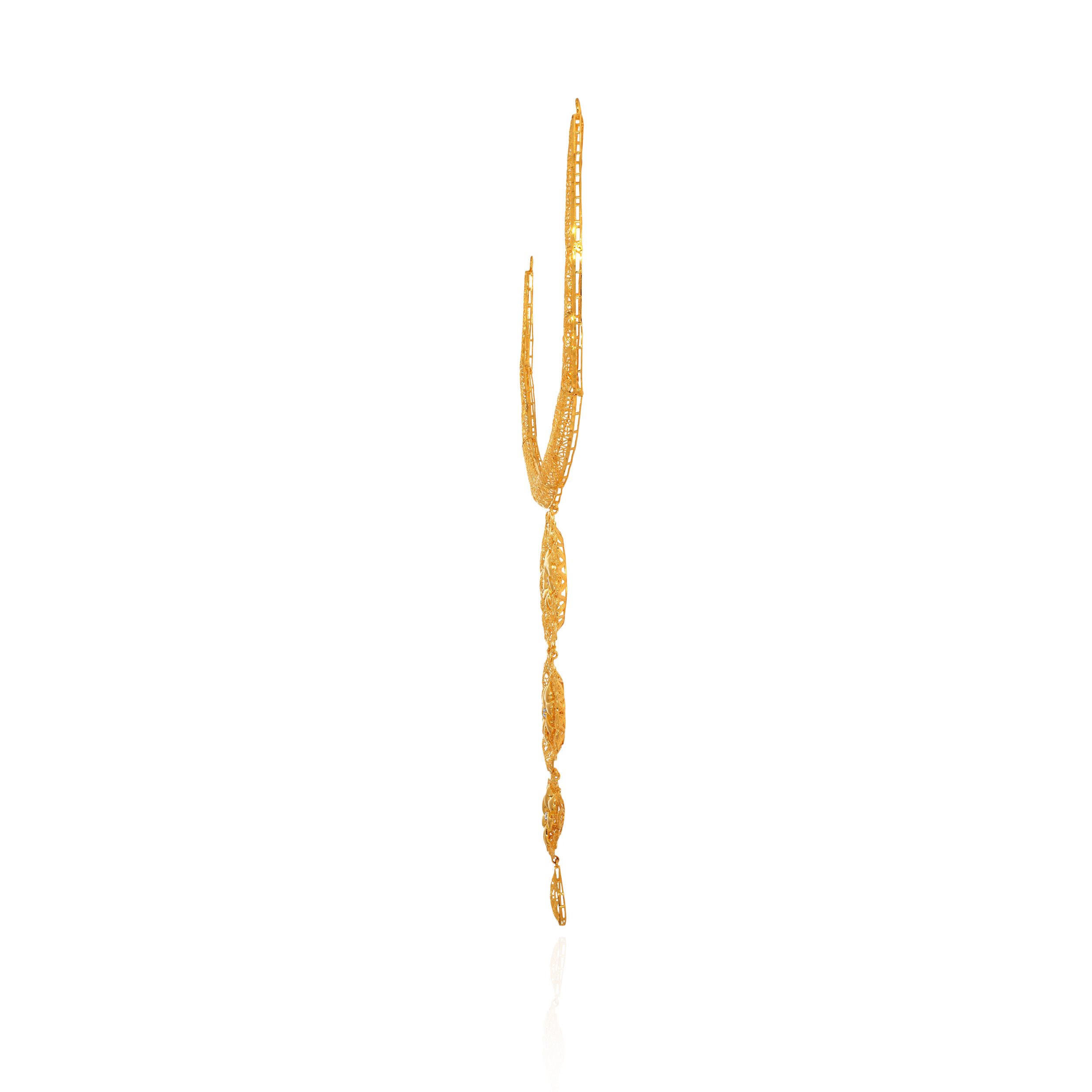 Radiant Cascade Epic Gold Necklace - Senco Gold and Diamonds