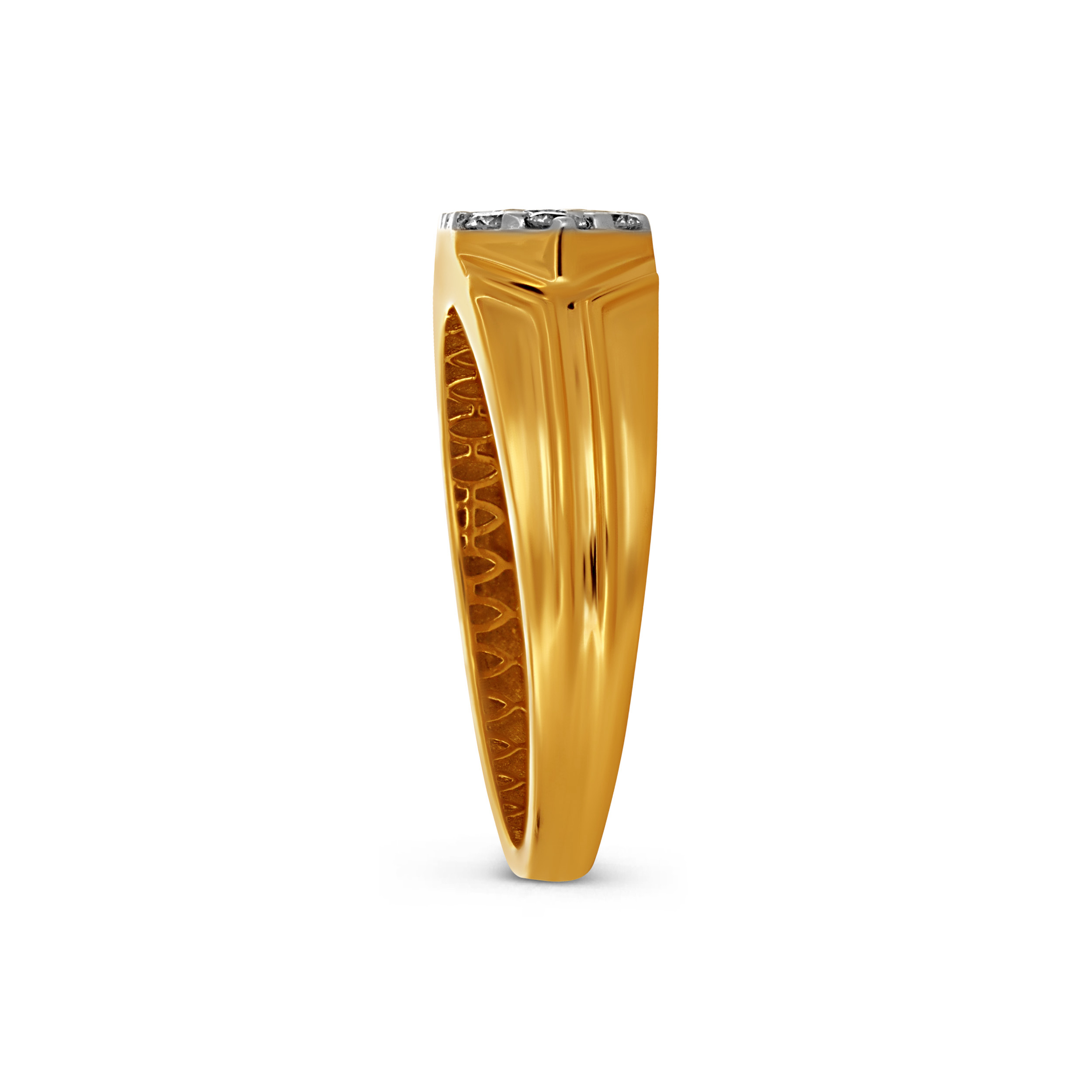 Rhodion Elite Men's Diamond Band - Senco Gold and Diamonds