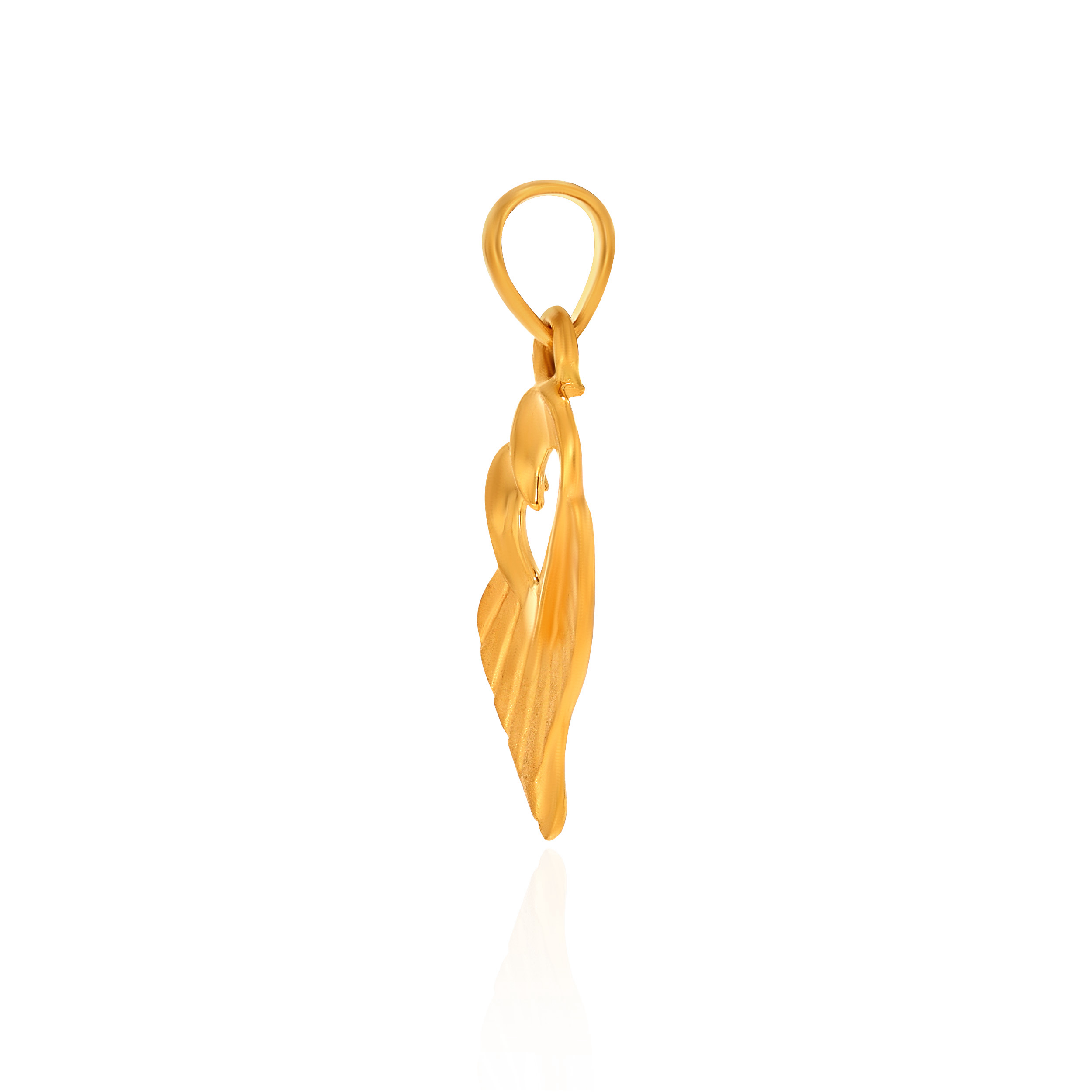 Nature's Heart Gold Pendant - Senco Gold and Diamonds