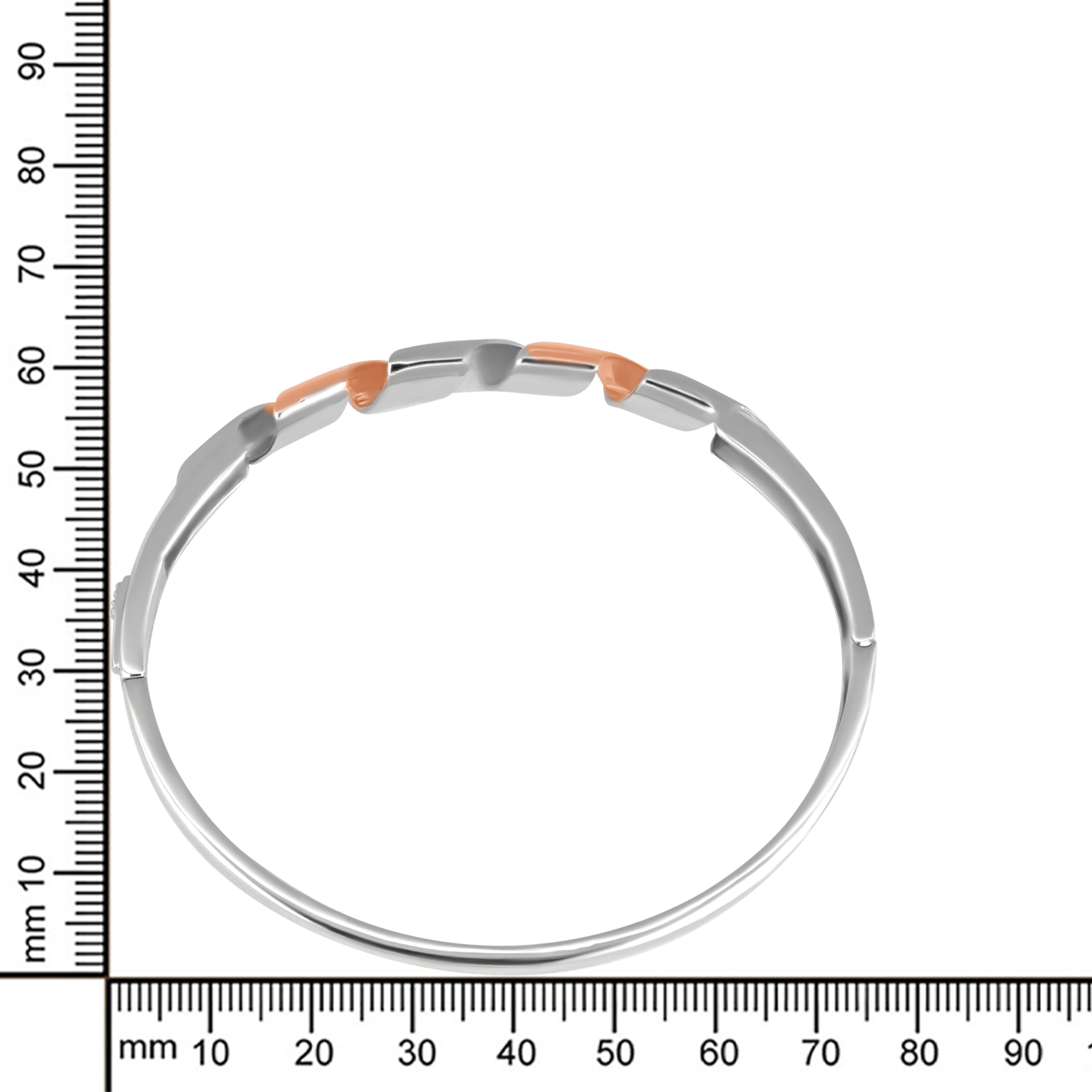 Axis Spiral Men's Platinum Kada - Senco Gold and Diamonds