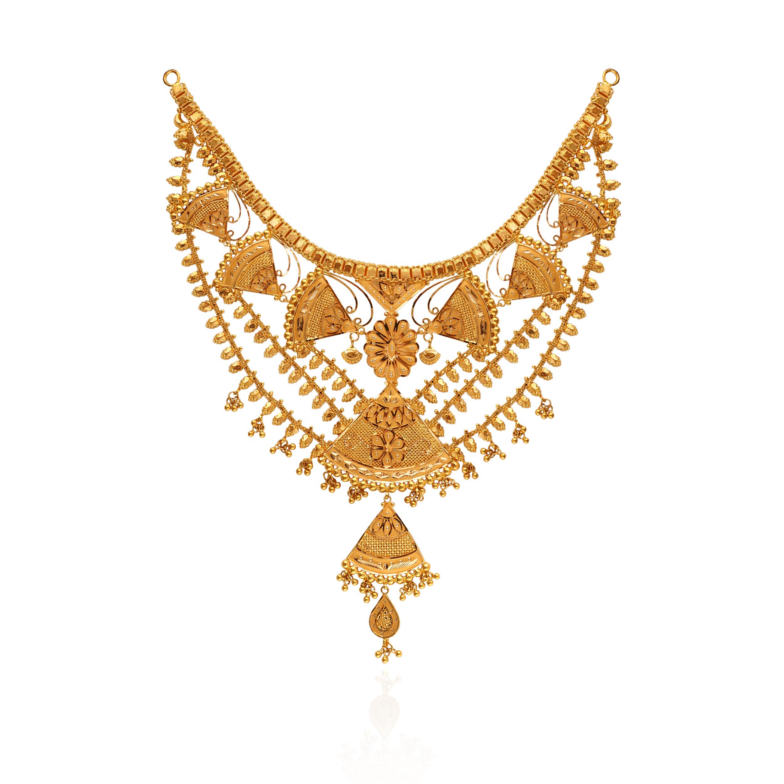 Gilded Majesty Gold Necklace - Senco Gold and Diamonds