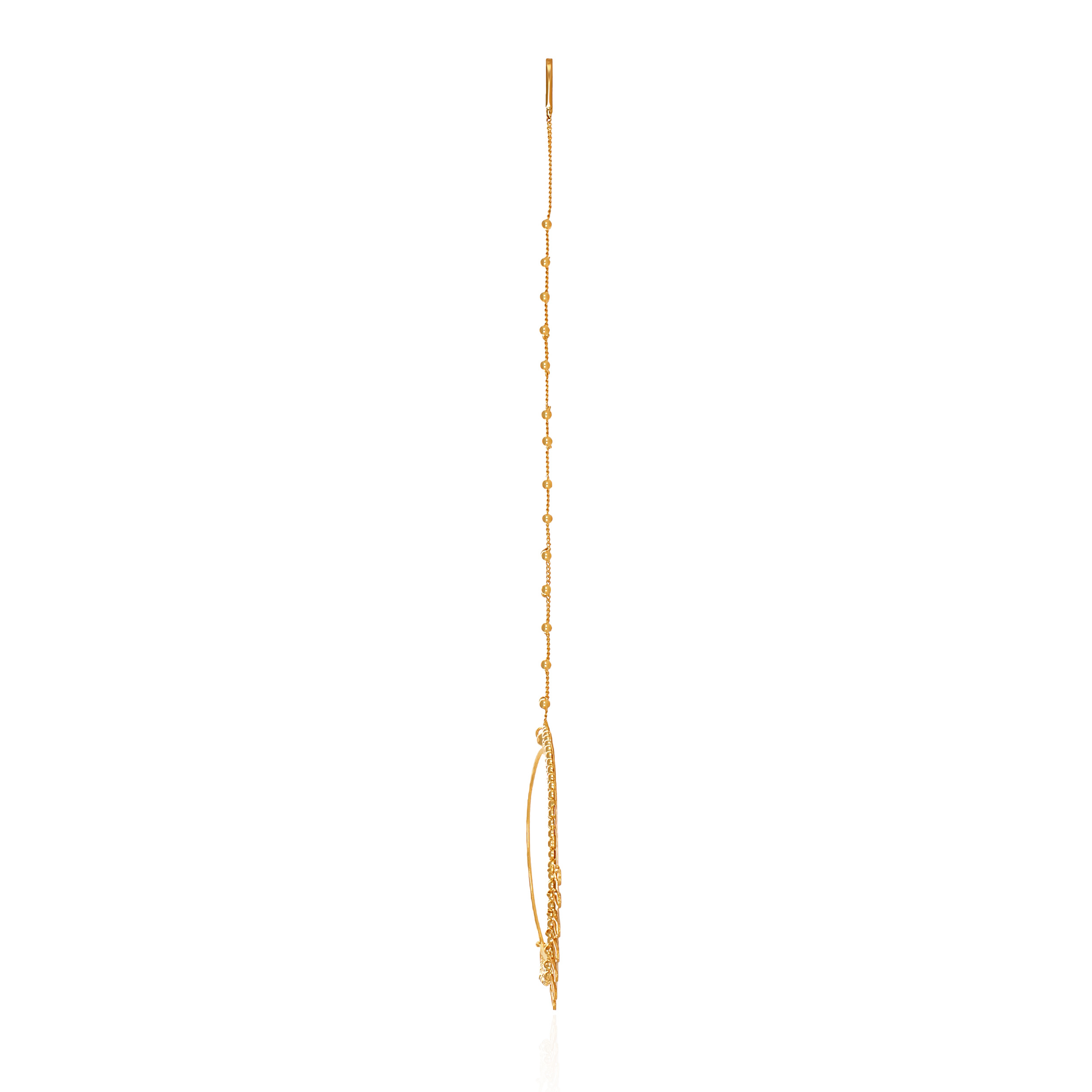 22K Yellow Gold Nath-GNT-D000734400 - Senco Gold and Diamonds
