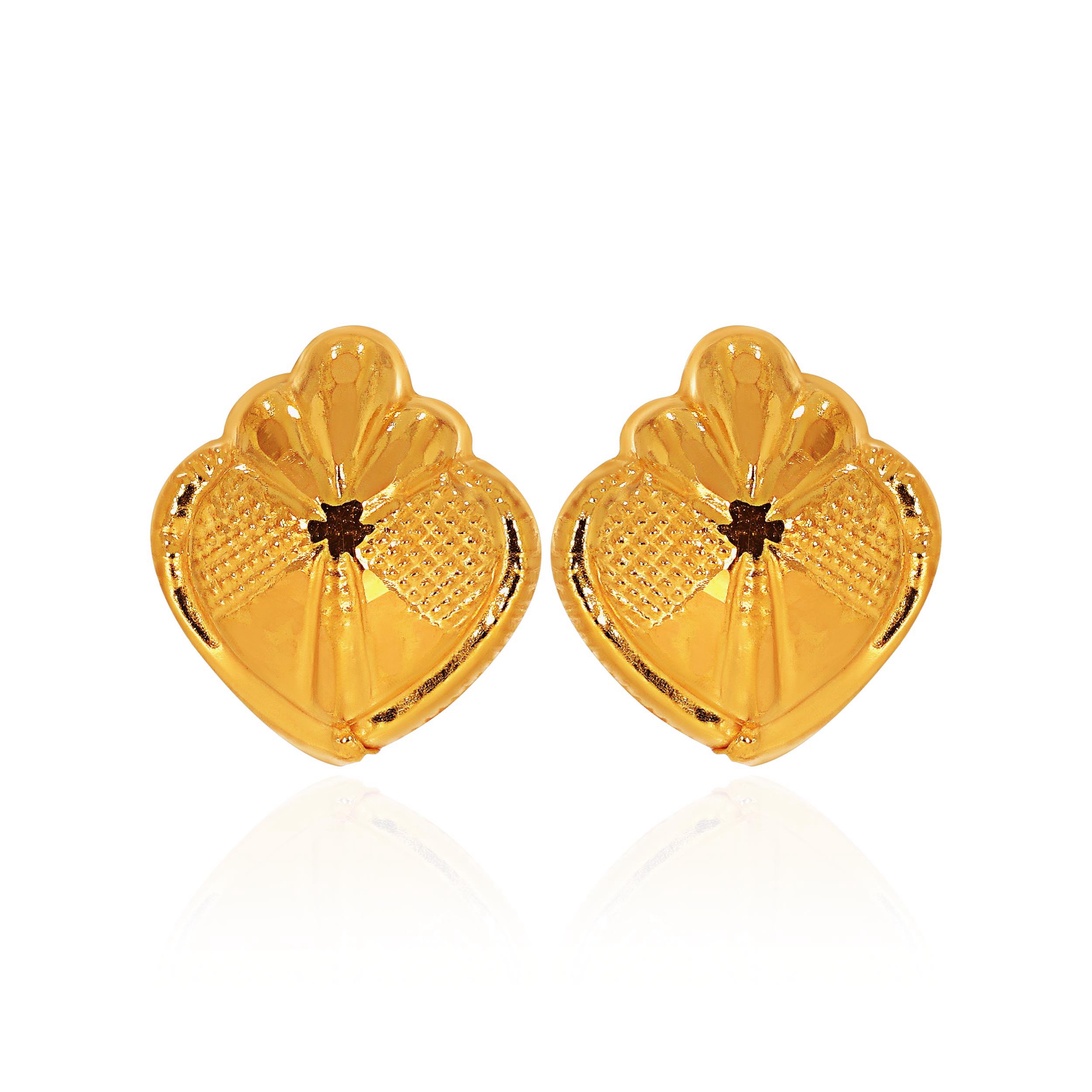 22K Yellow Gold Gold Studs Earrings-GP-D000712555 - Senco Gold and Diamonds