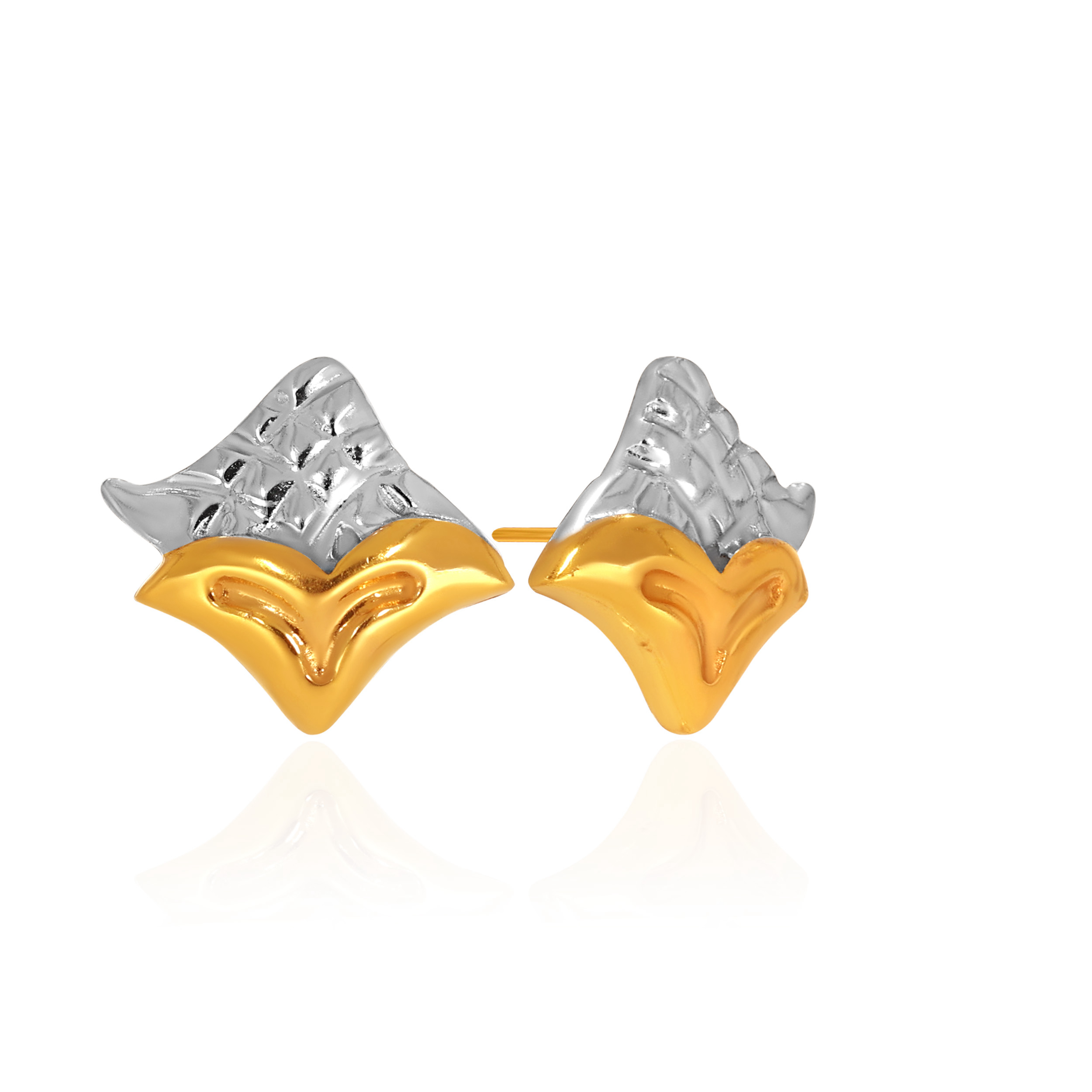 22K Yellow Gold Gold Studs Earrings-GP-D000345278 - Senco Gold and Diamonds