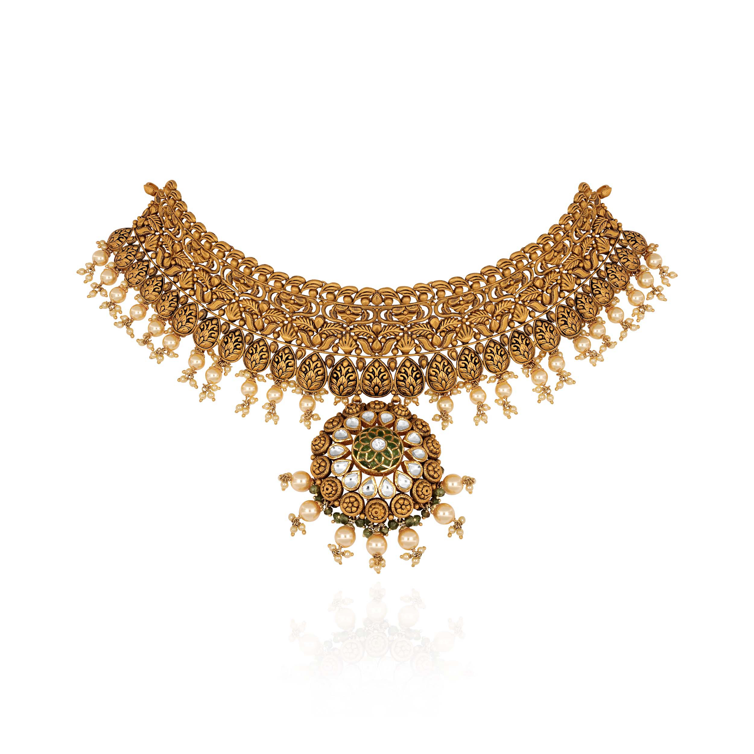 Baroque Heritage Gold Necklace - Senco Gold and Diamonds