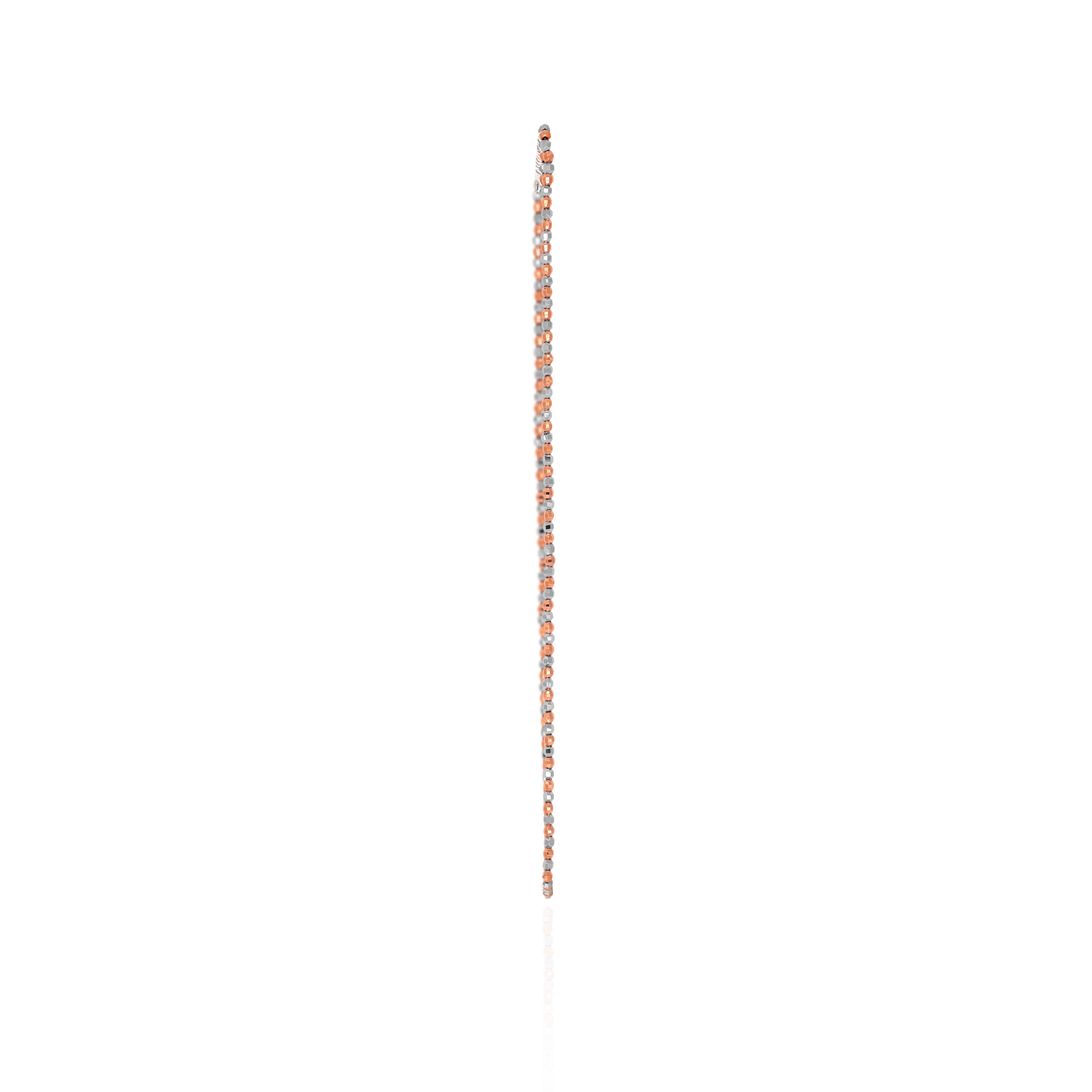 Aiki Wave Platinum Gold Necklace - Senco Gold and Diamonds