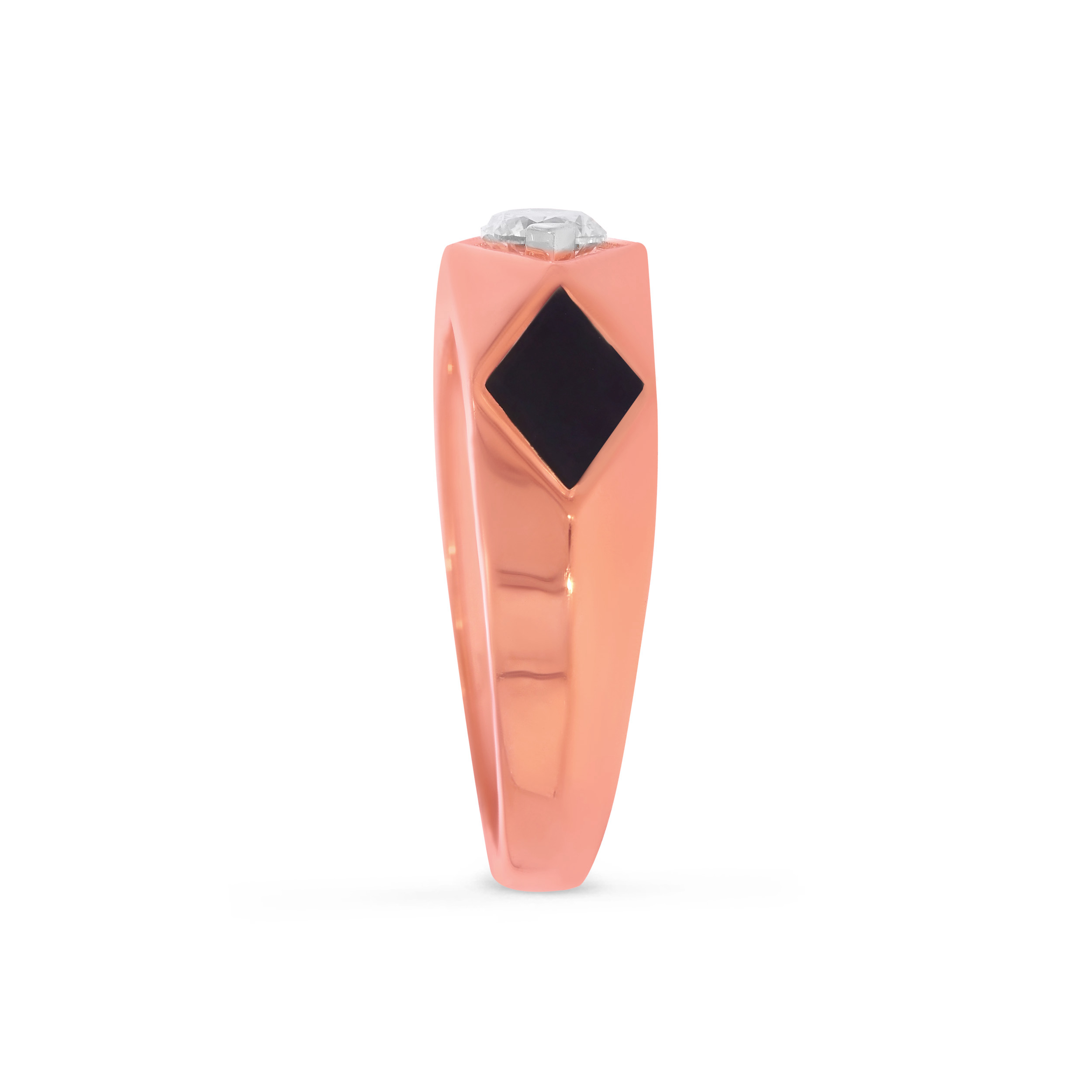 Contemporary Contour Men's Diamond Ring - Senco Gold and Diamonds