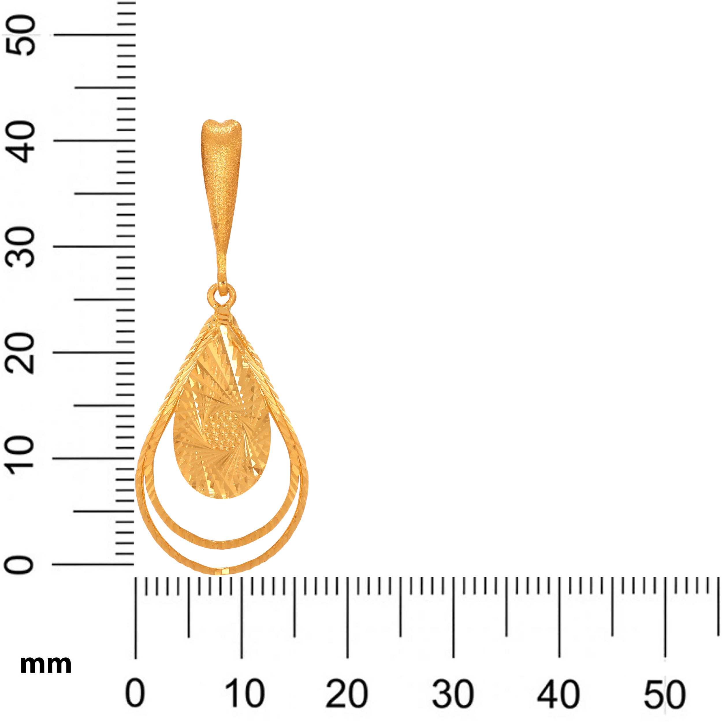 Dewdrop Sway Gold Drop Earrings - Senco Gold and Diamonds