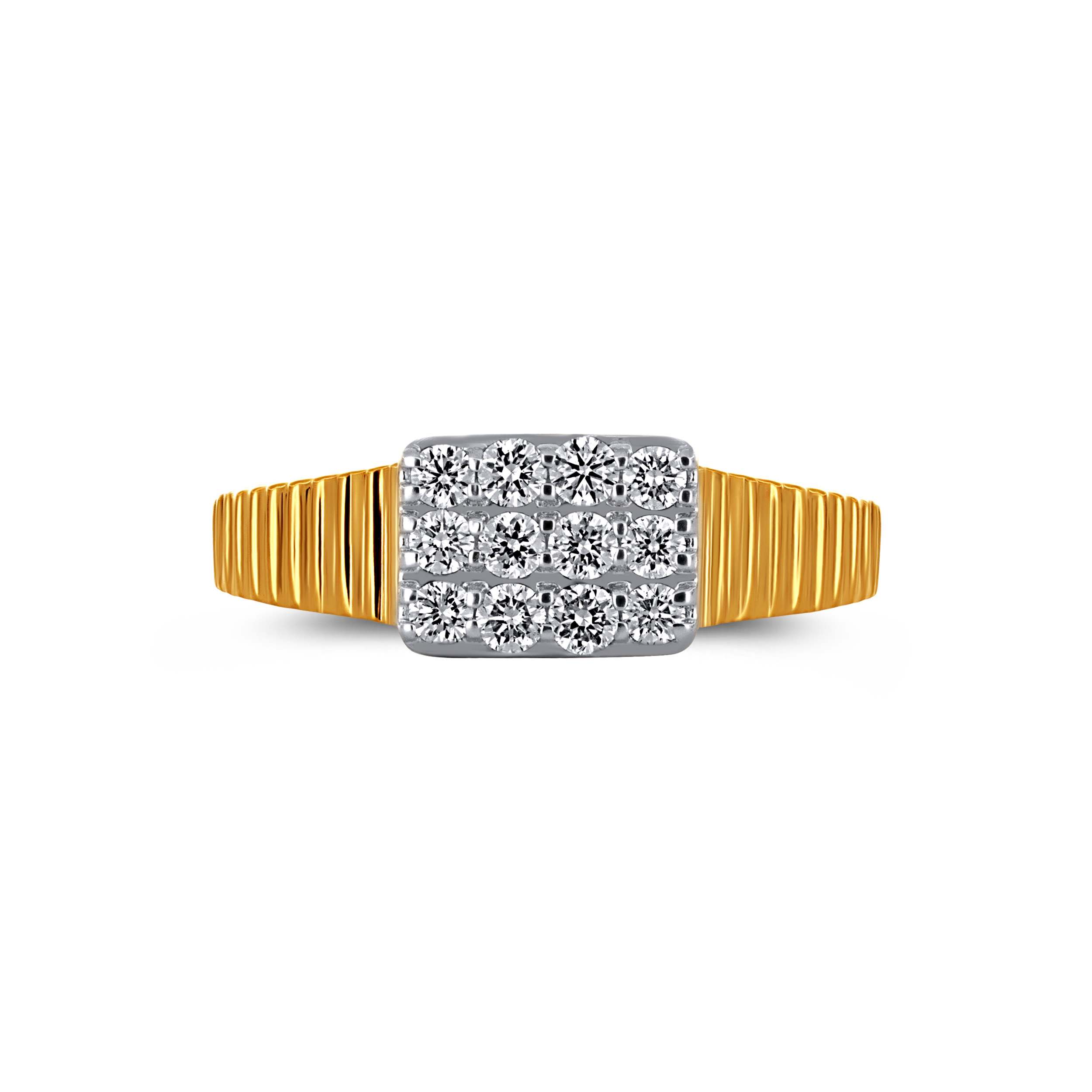 Textura Shine Men's Diamond Ring - Senco Gold and Diamonds